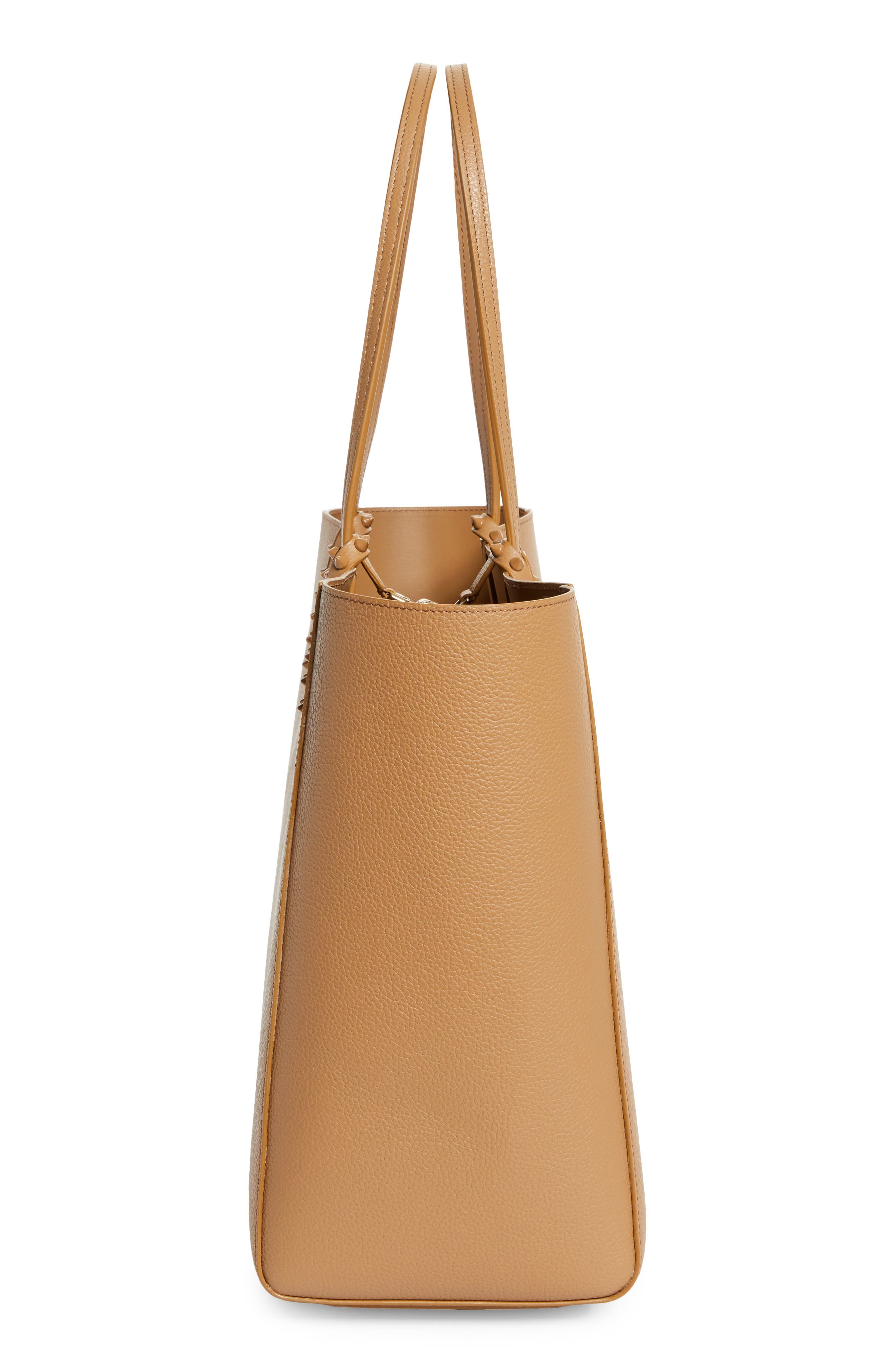 Christian Louboutin Large Cabata Soft Leather Tote Bag in Lionne at Nordstrom - 6