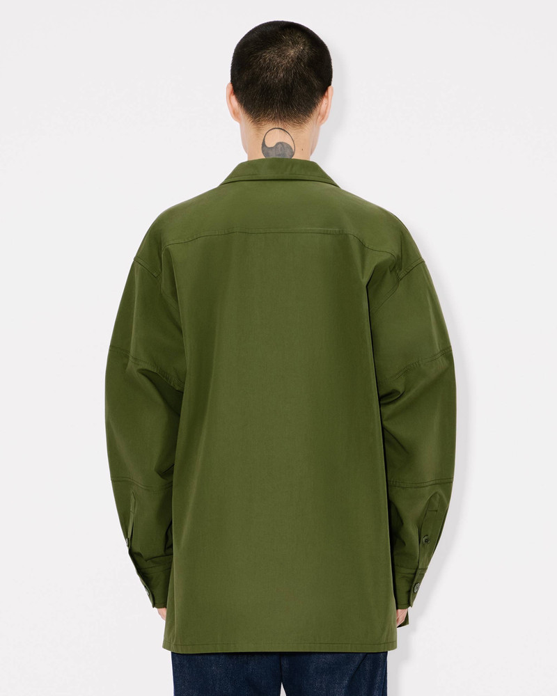 'Boke Flower 2.0' oversied shirt in technical cotton 4