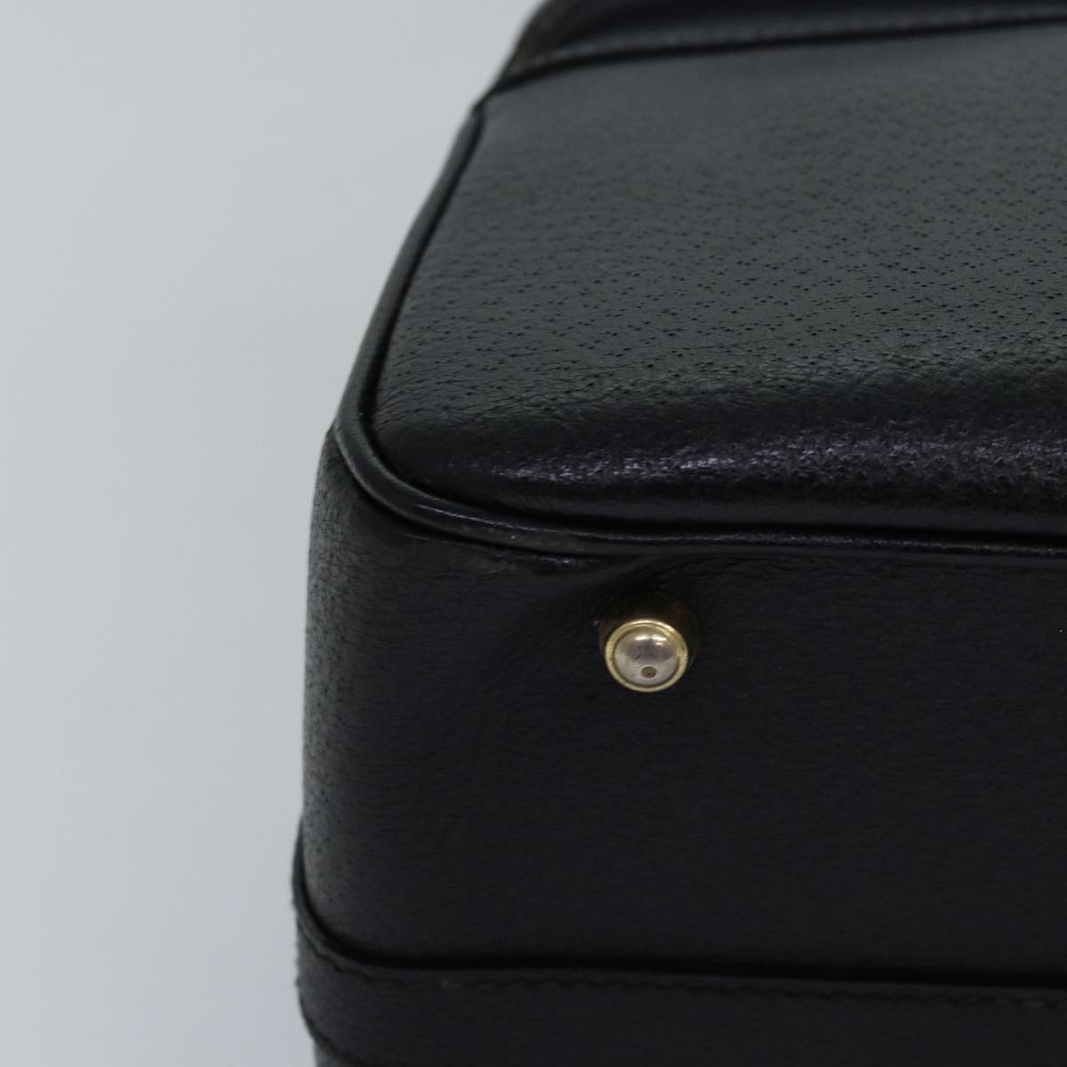 GUCCI Bamboo Vanity Hand Bag Leather Black 013 2122 013 2122 - 15