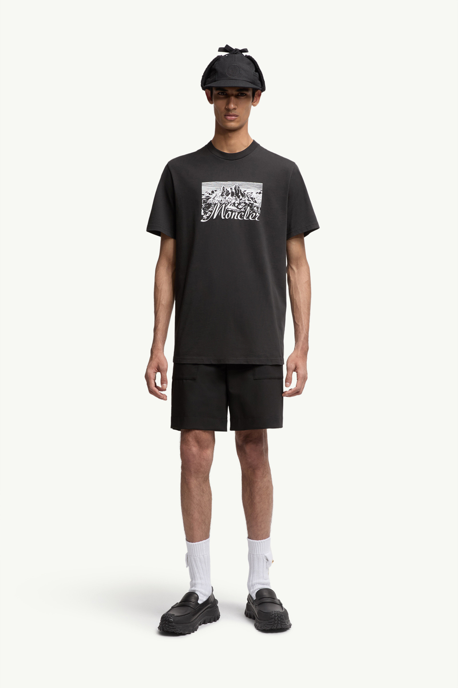 Mountain Logo Cotton T-Shirt - 2