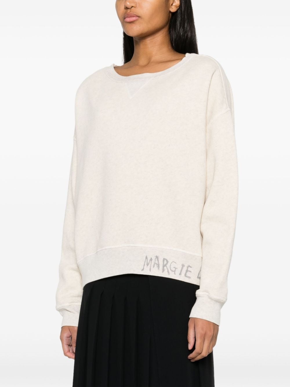 Logo cotton sweatshirt - 3
