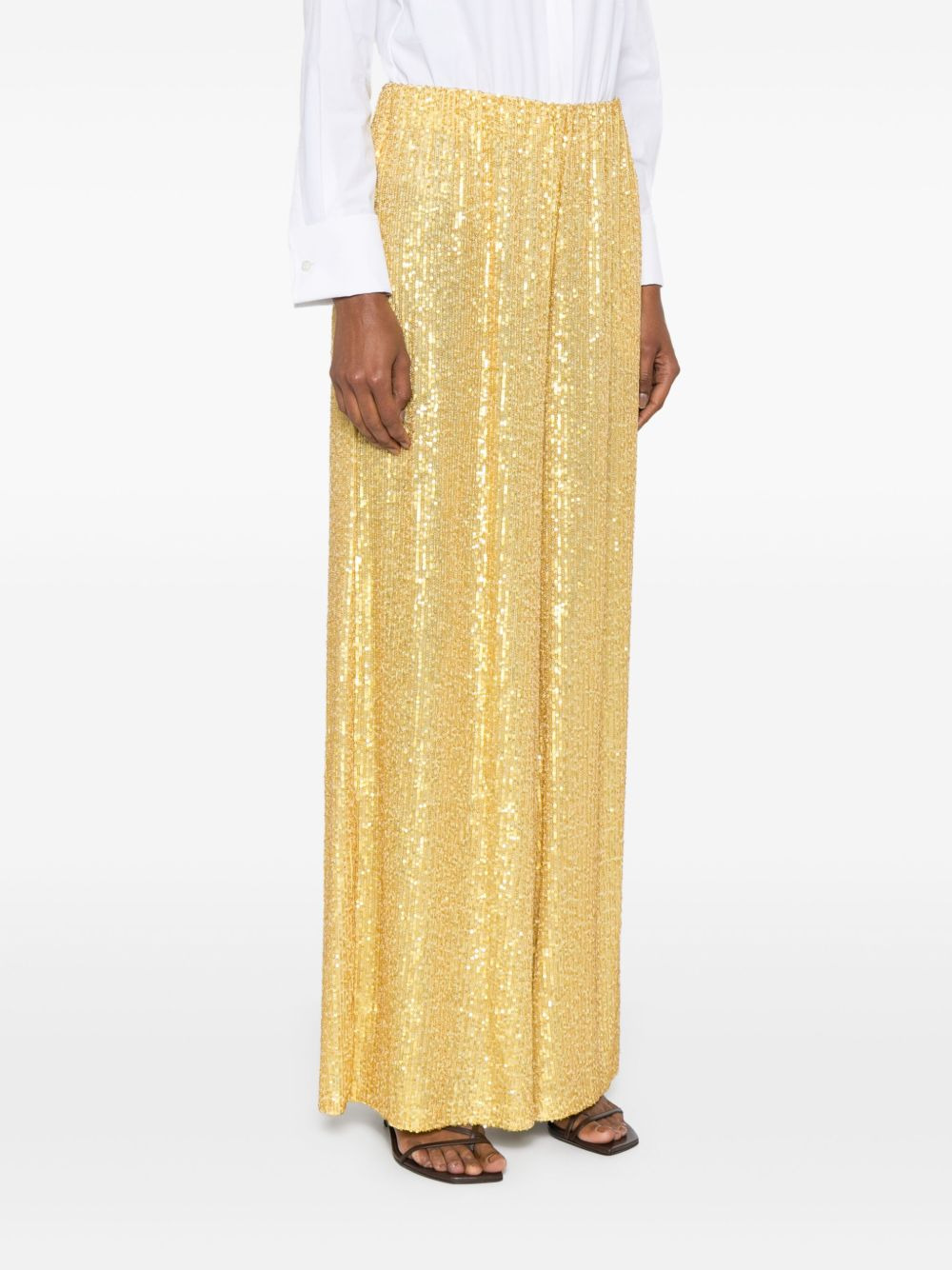 Norma Kamali Trousers Yellow - 4