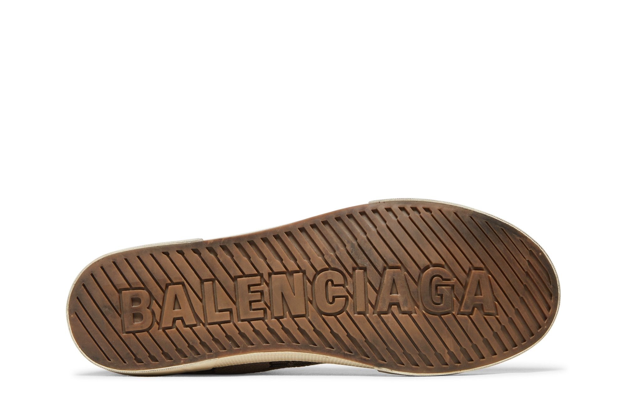 Balenciaga Paris High 'BB Monogram - Dark Mink Grey' - 4