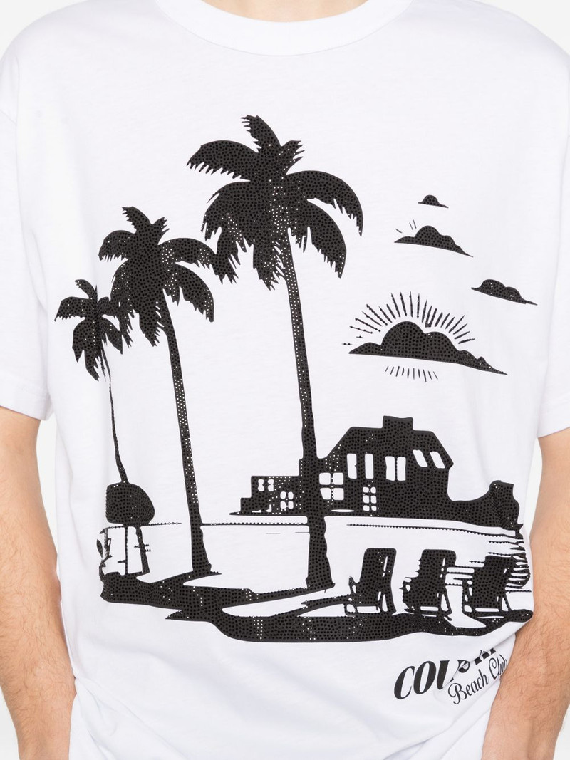 palm-graphic T-shirt 5