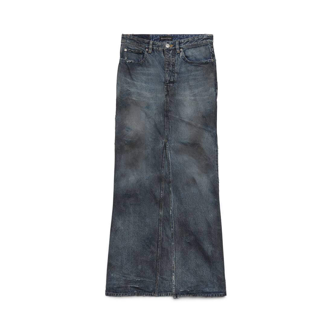 Women's Maxi Skirt in Light Blue - 1