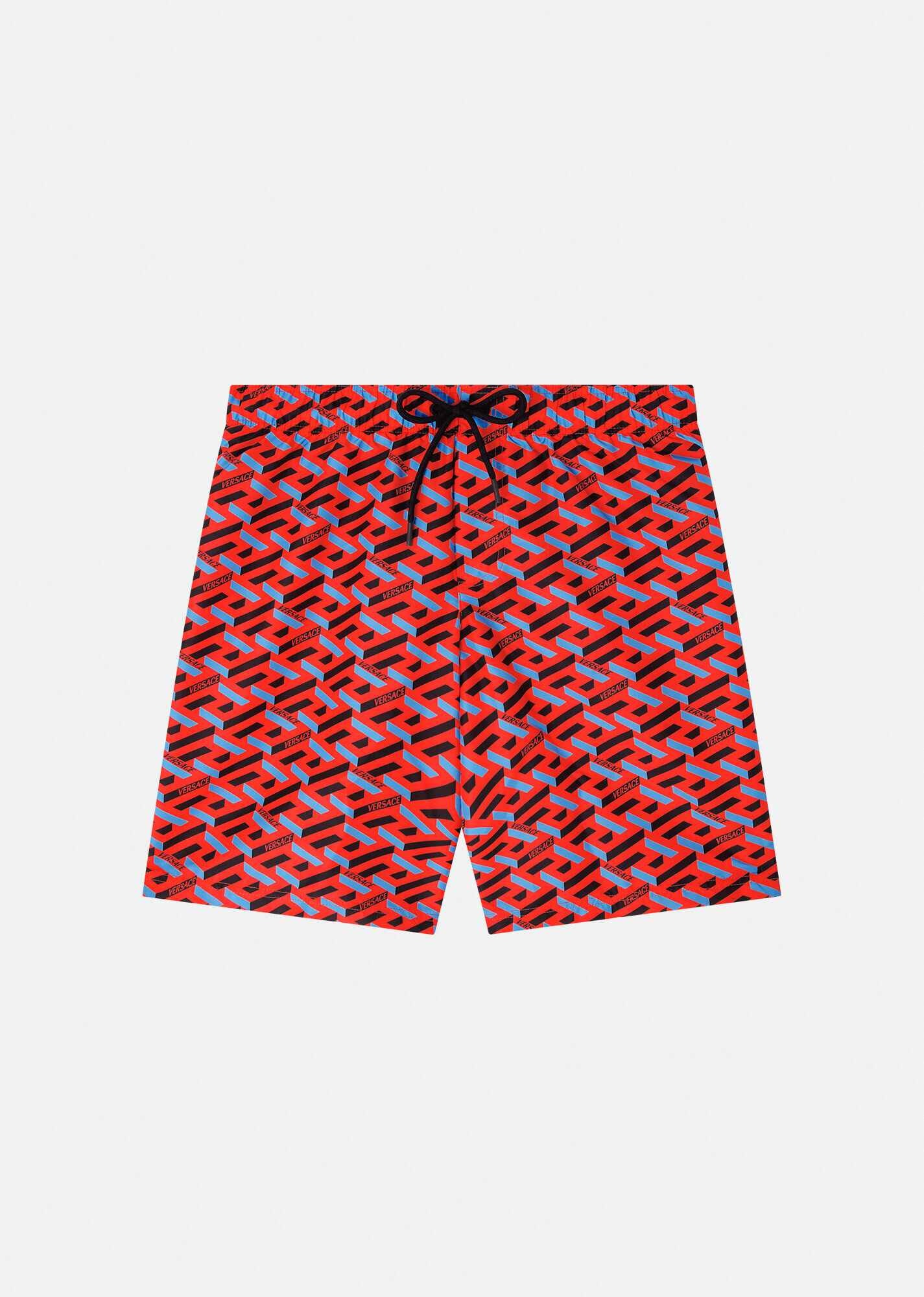 La Greca Print Swim Shorts - 1