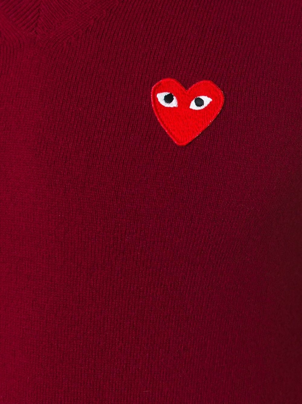 embroidered heart jumper - 5