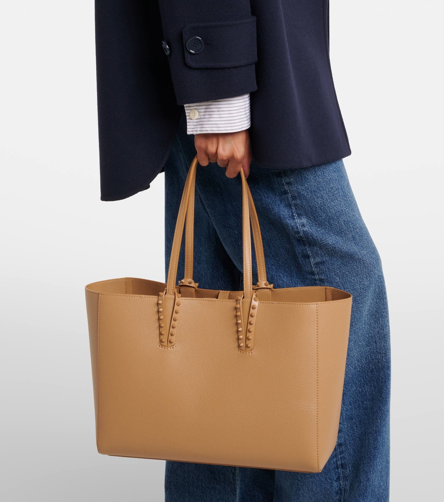 Cabata Large leather tote bag - 2