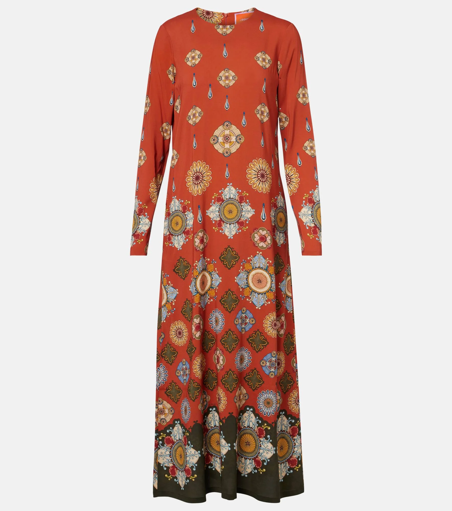 Swing printed jersey maxi dress - 1