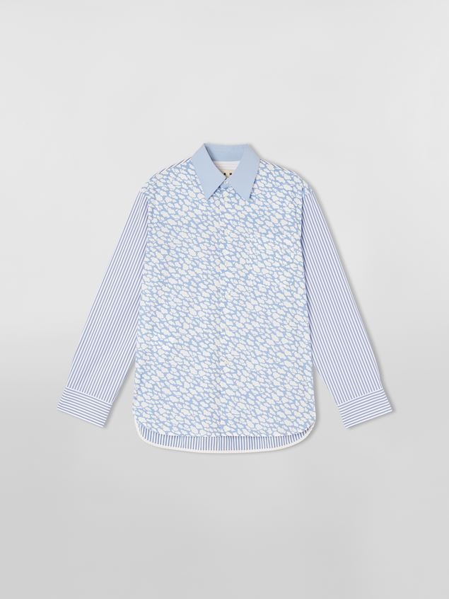 MARNI CLOUDS PRINT COTTON POPLIN SHIRT - 1