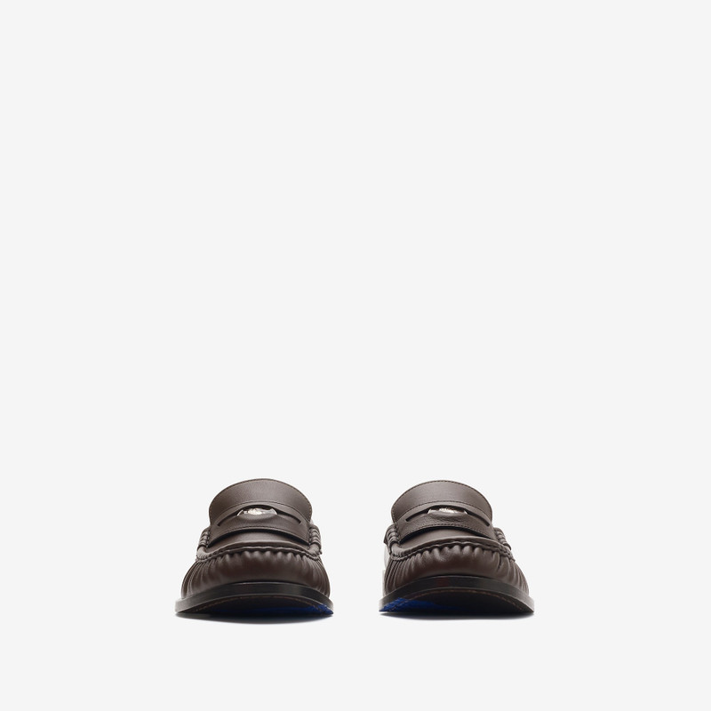 Burberry Leather Cadet Loafers outlook
