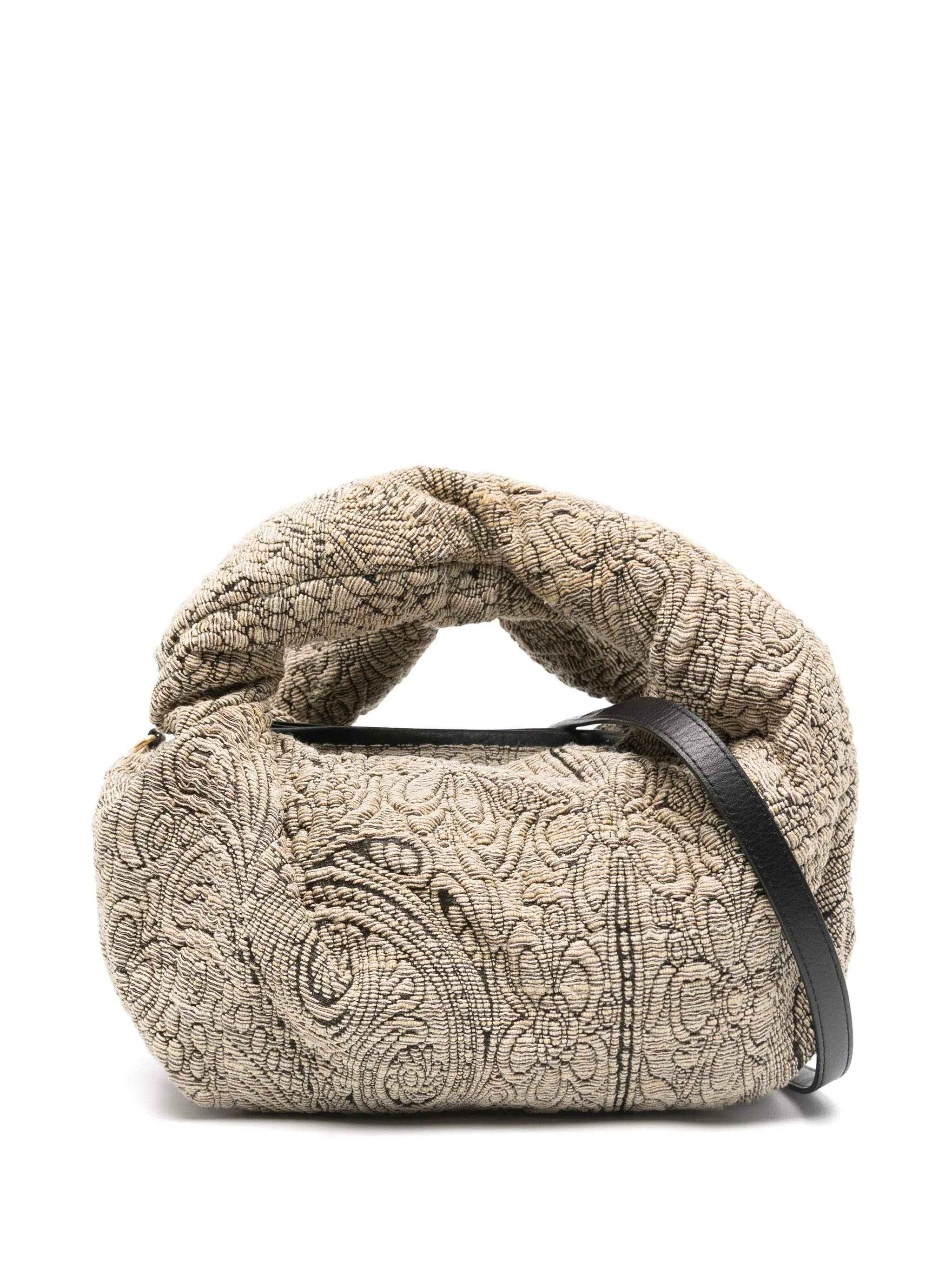 twisted cross body bag - 1