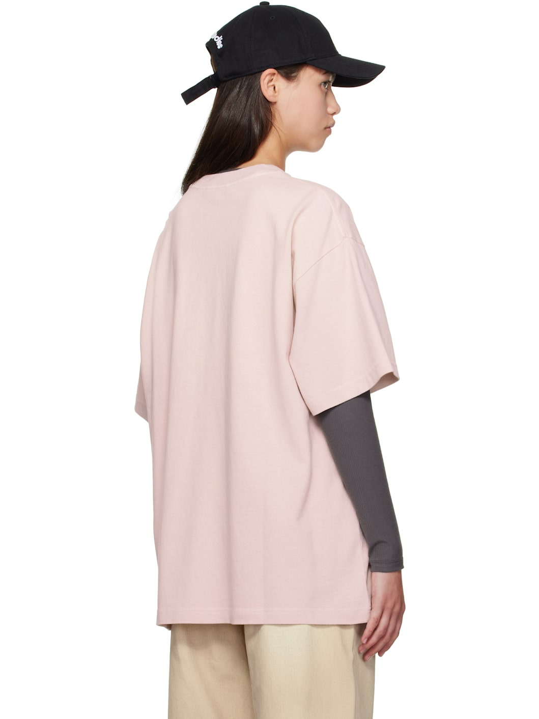 Pink Bow Print T-shirt - 3