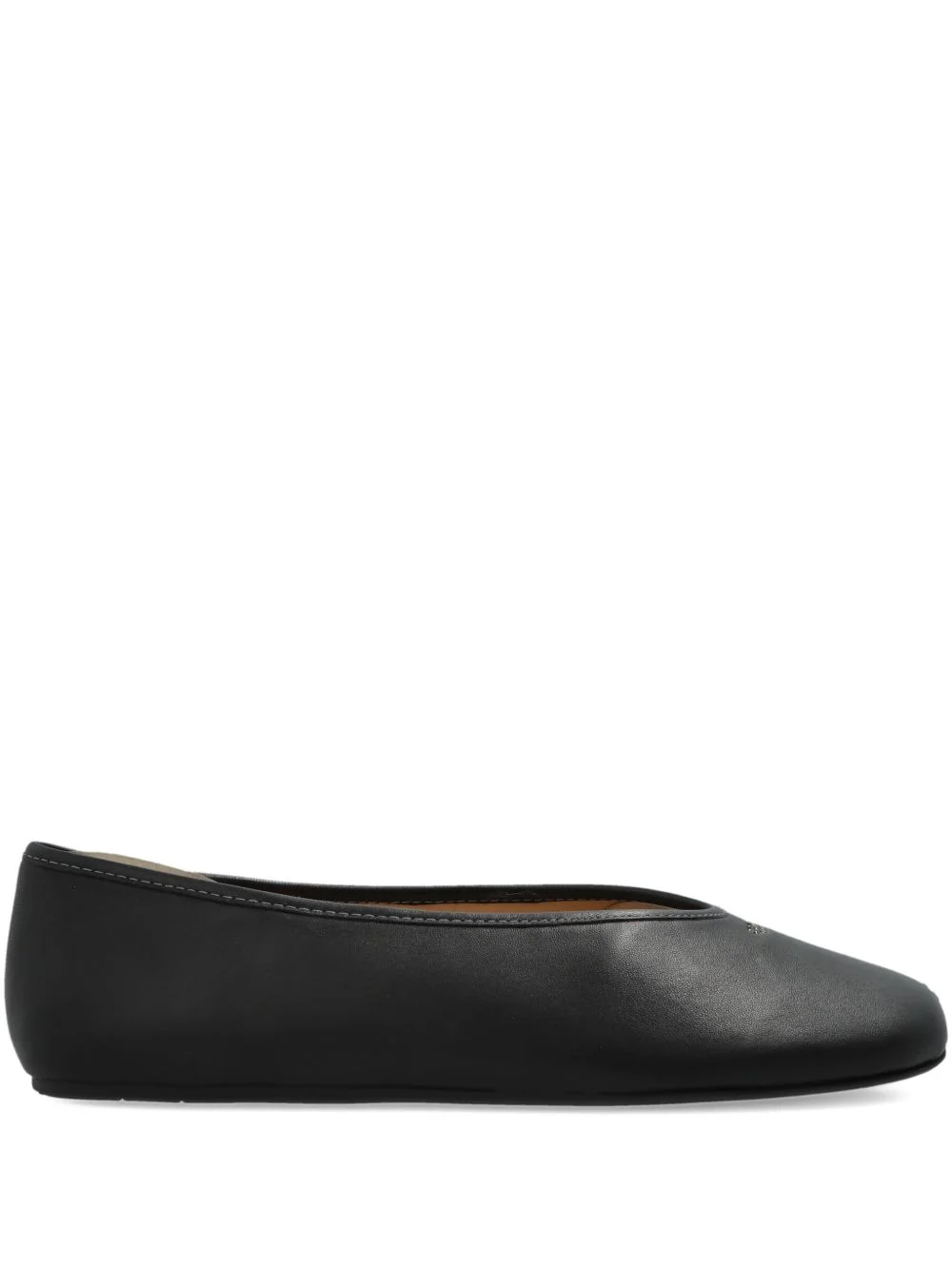 leather ballet flats - 1