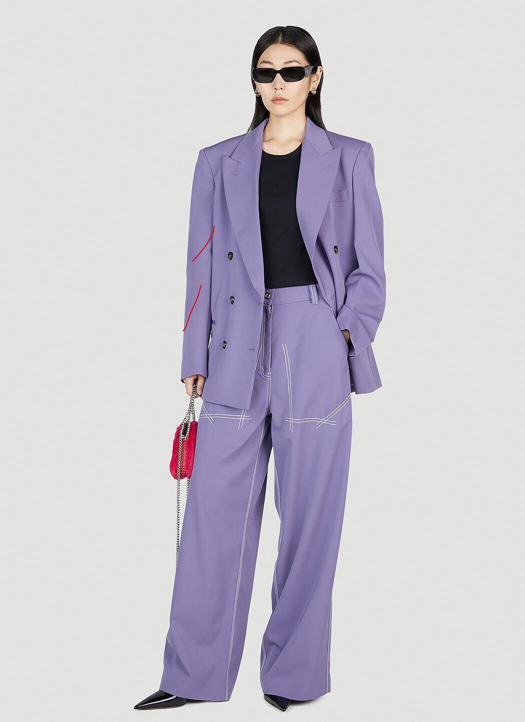 Wide Leg Pants - 2