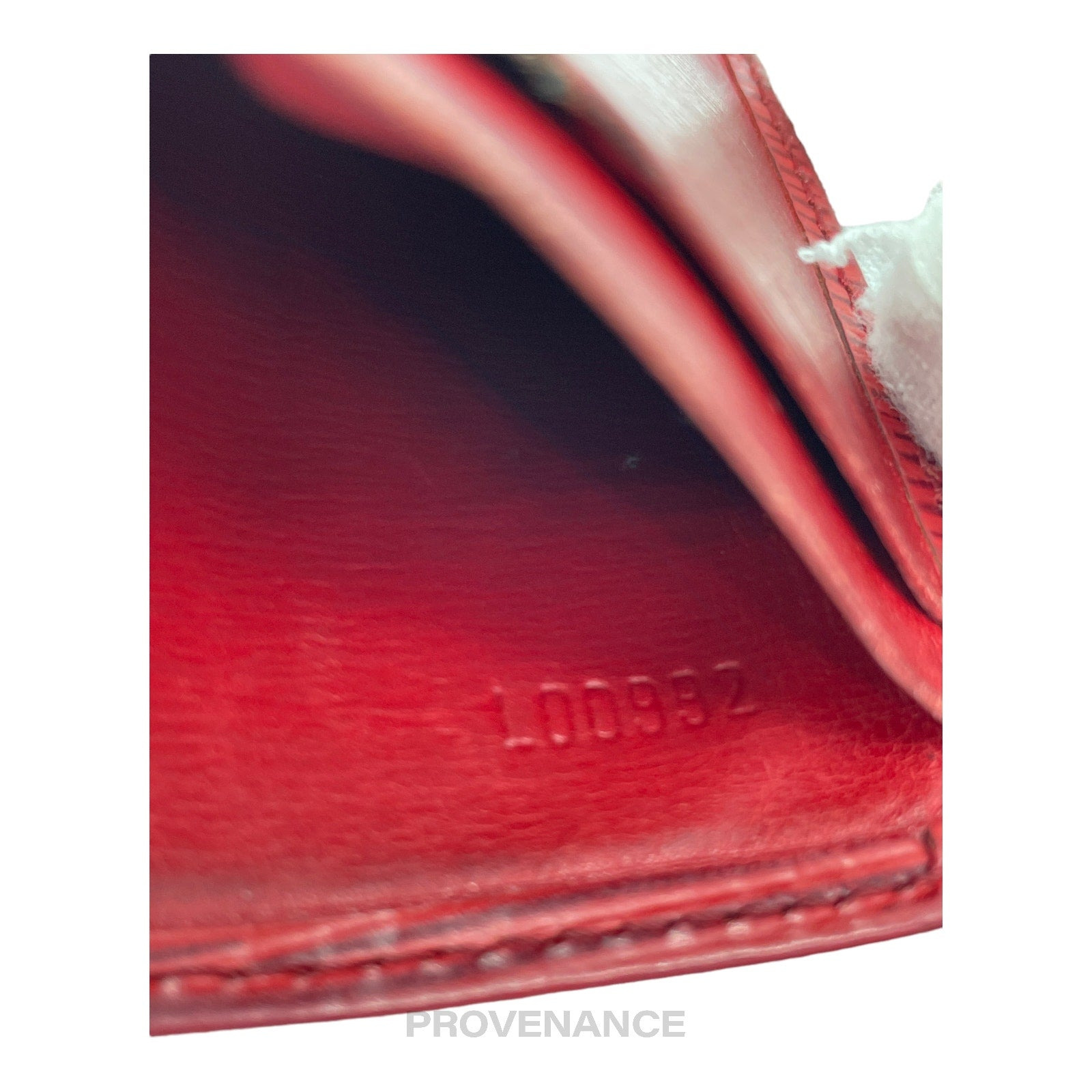 Louis Vuitton Card Holder Wallet - Red Epi Leather - 8