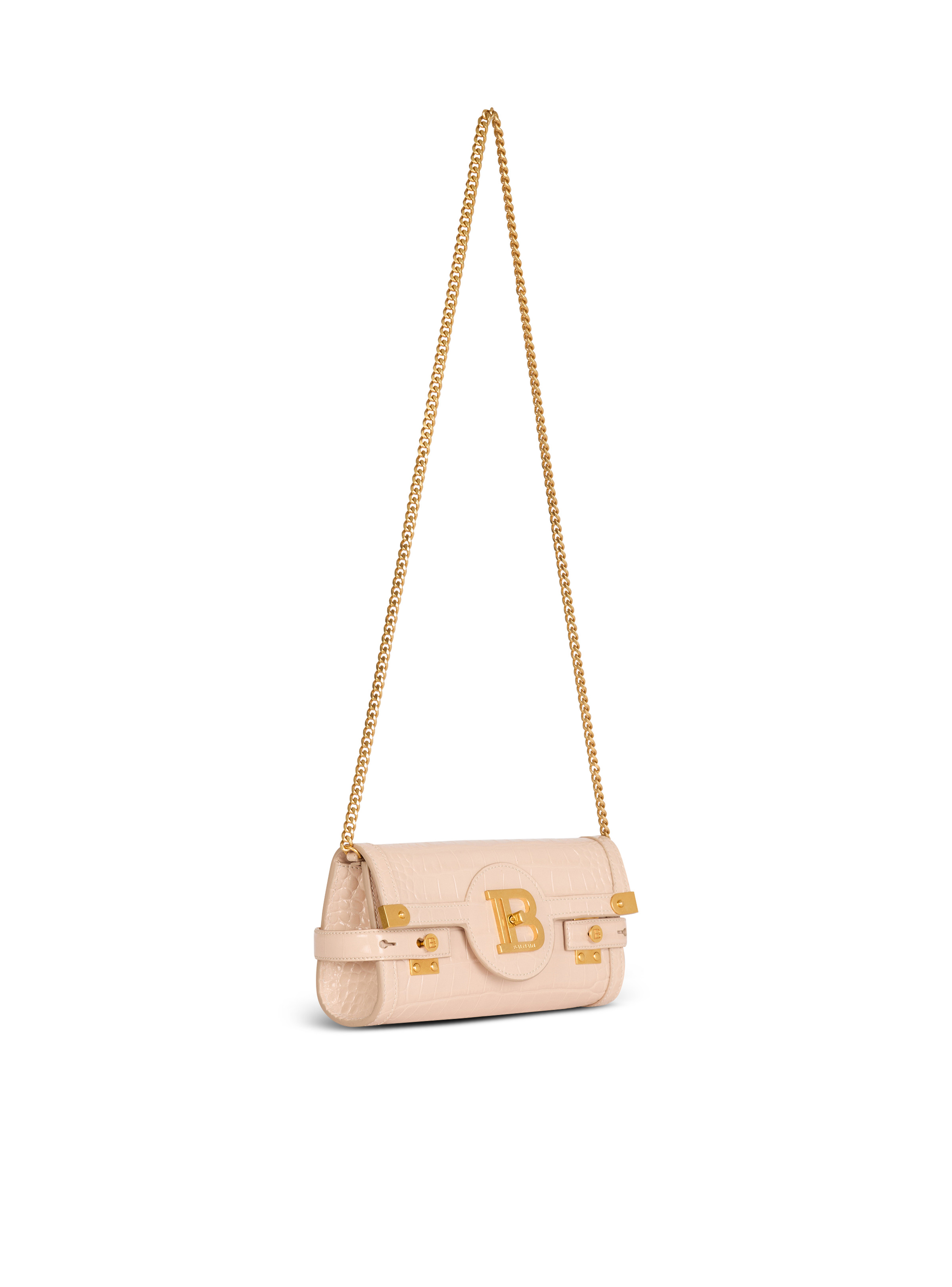 B-Buzz Pouch 23 in crocodile-embossed calfskin 3
