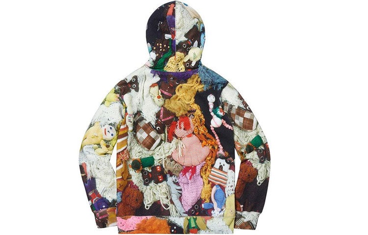 Supreme FW18 Mike Kelley More Love Hours Than Can Ever Be Repaid Hooded Sweatshirt Multicolor SUP-FW - 2