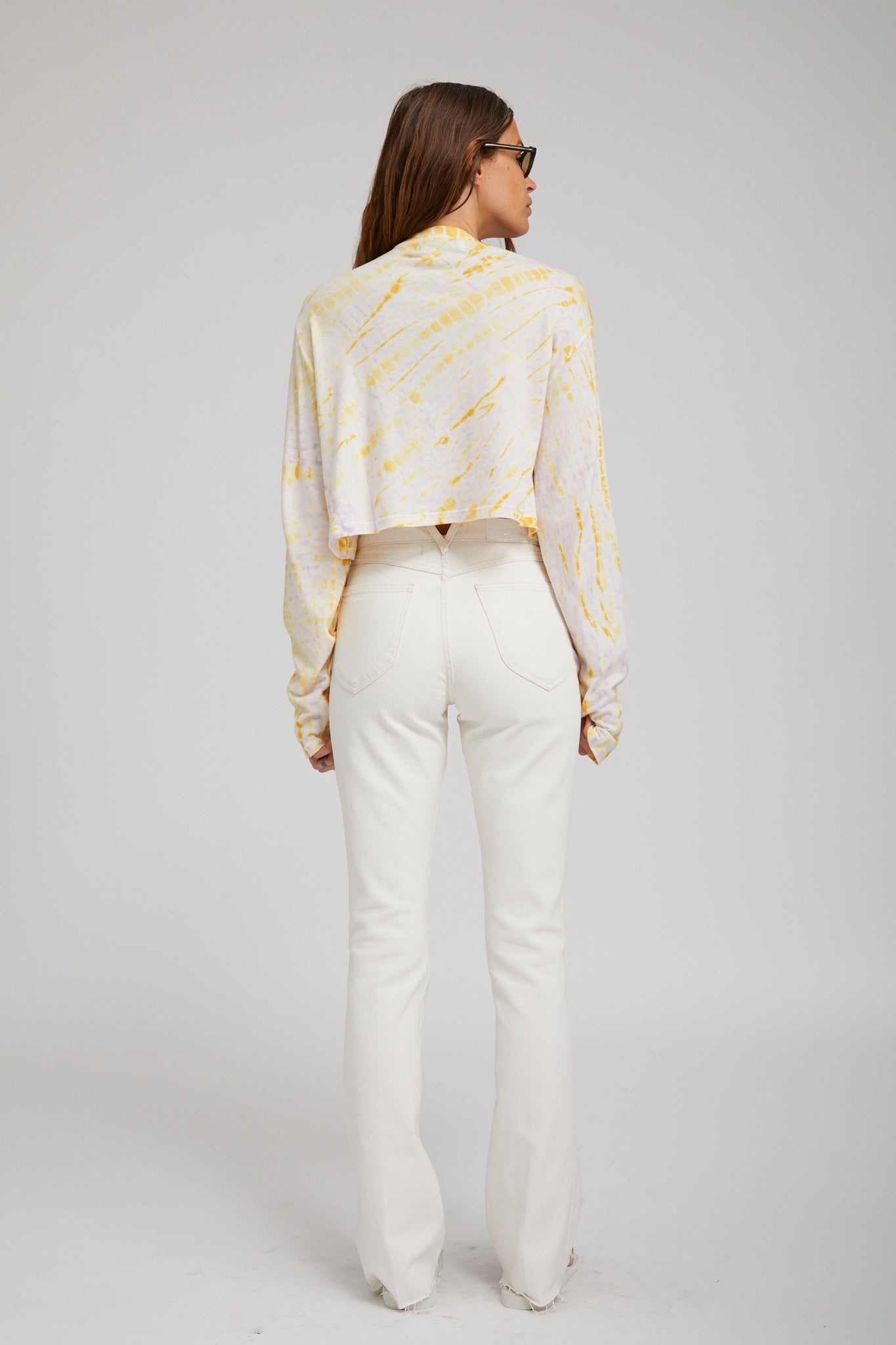 LONG SLEEVE TEE MARIGOLD MARBLE - 3