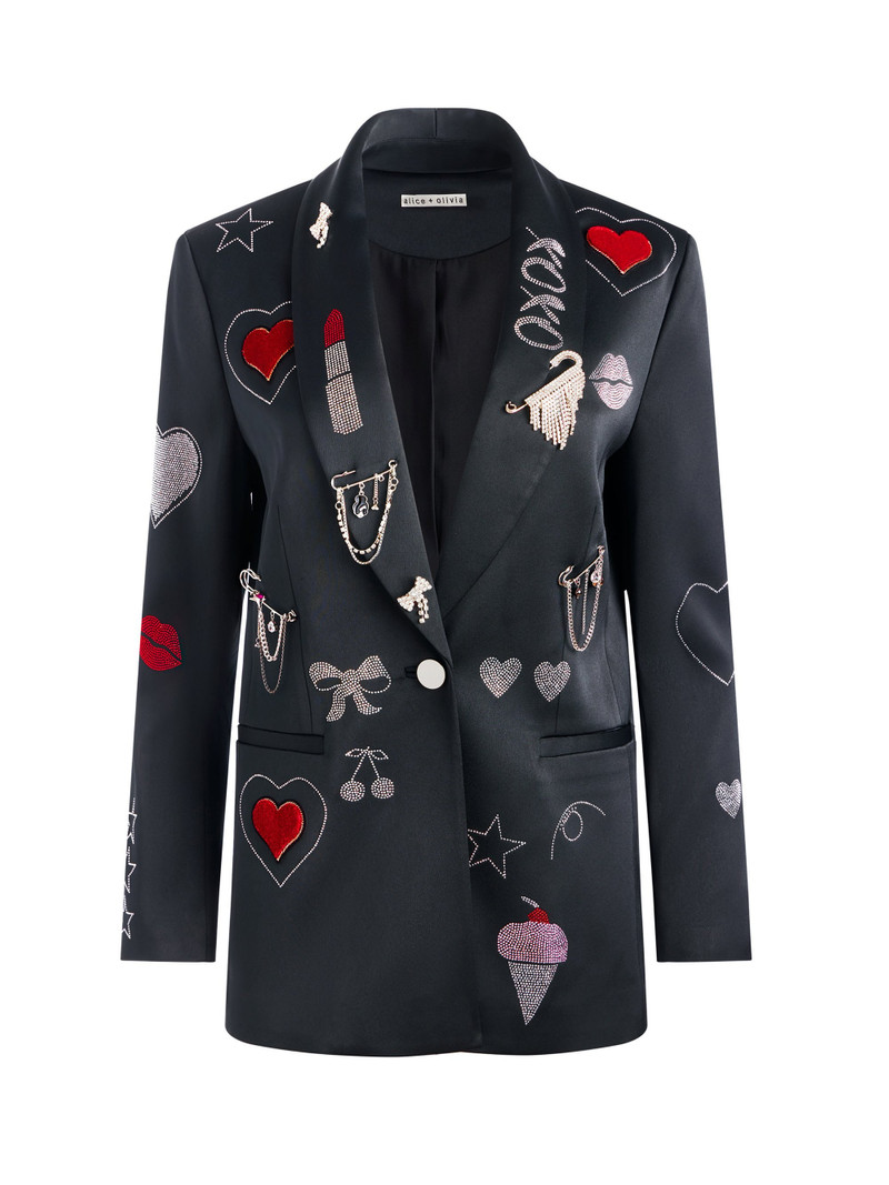 IVAN EMBELLISHED BLAZER 1