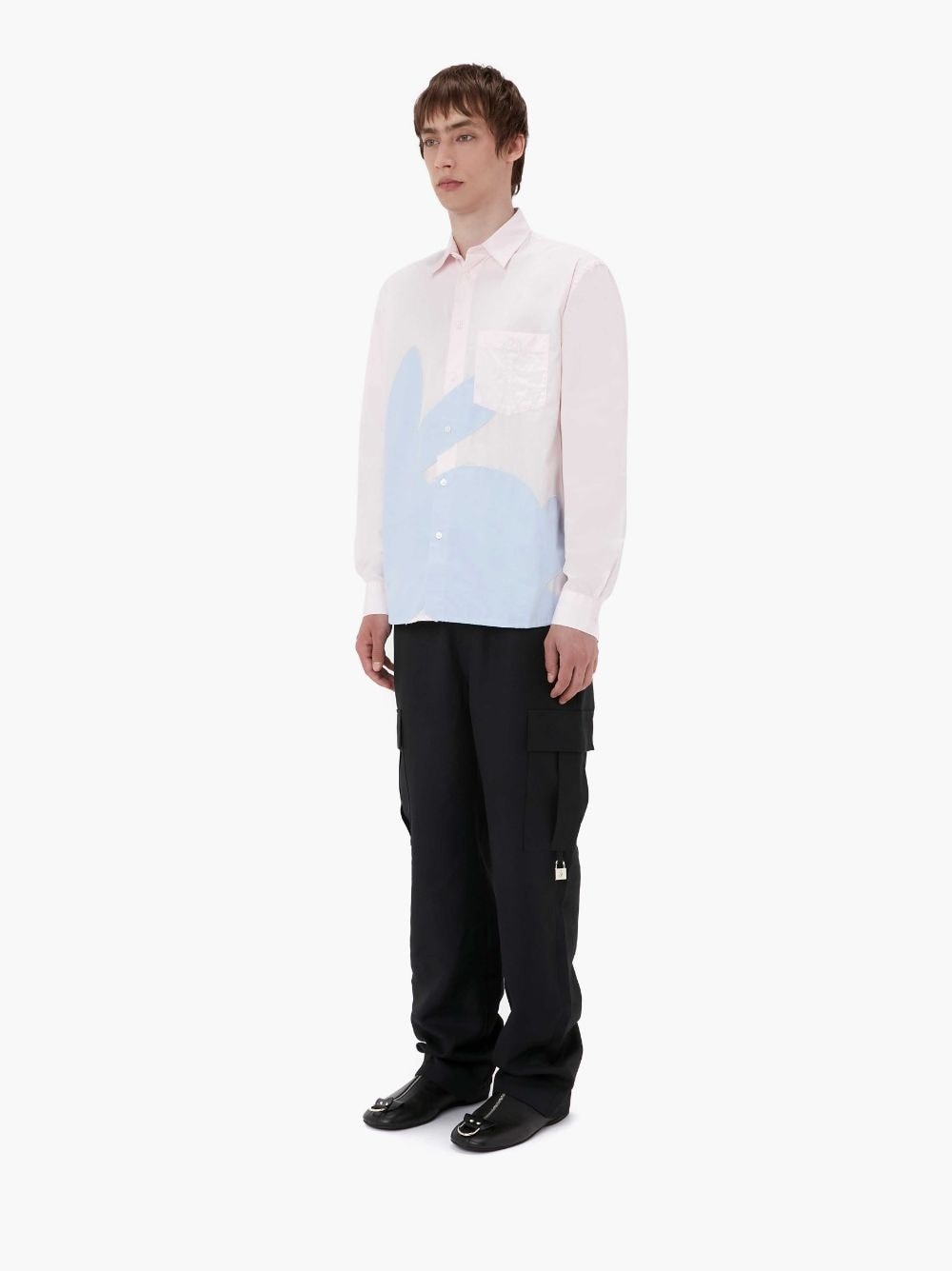 BUNNY APPLIQUE SHIRT - 4