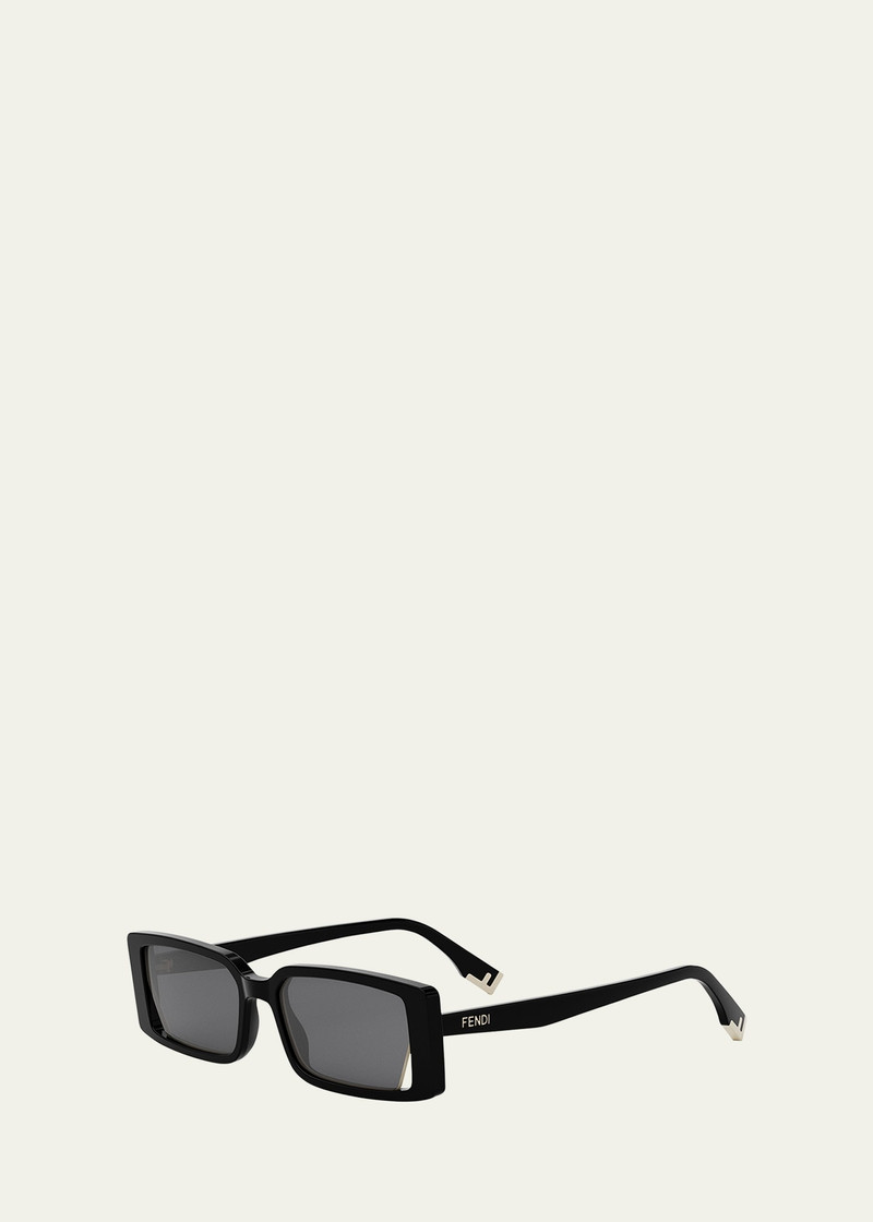 FENDI Fendi Way Rectangle Sunglasses outlook