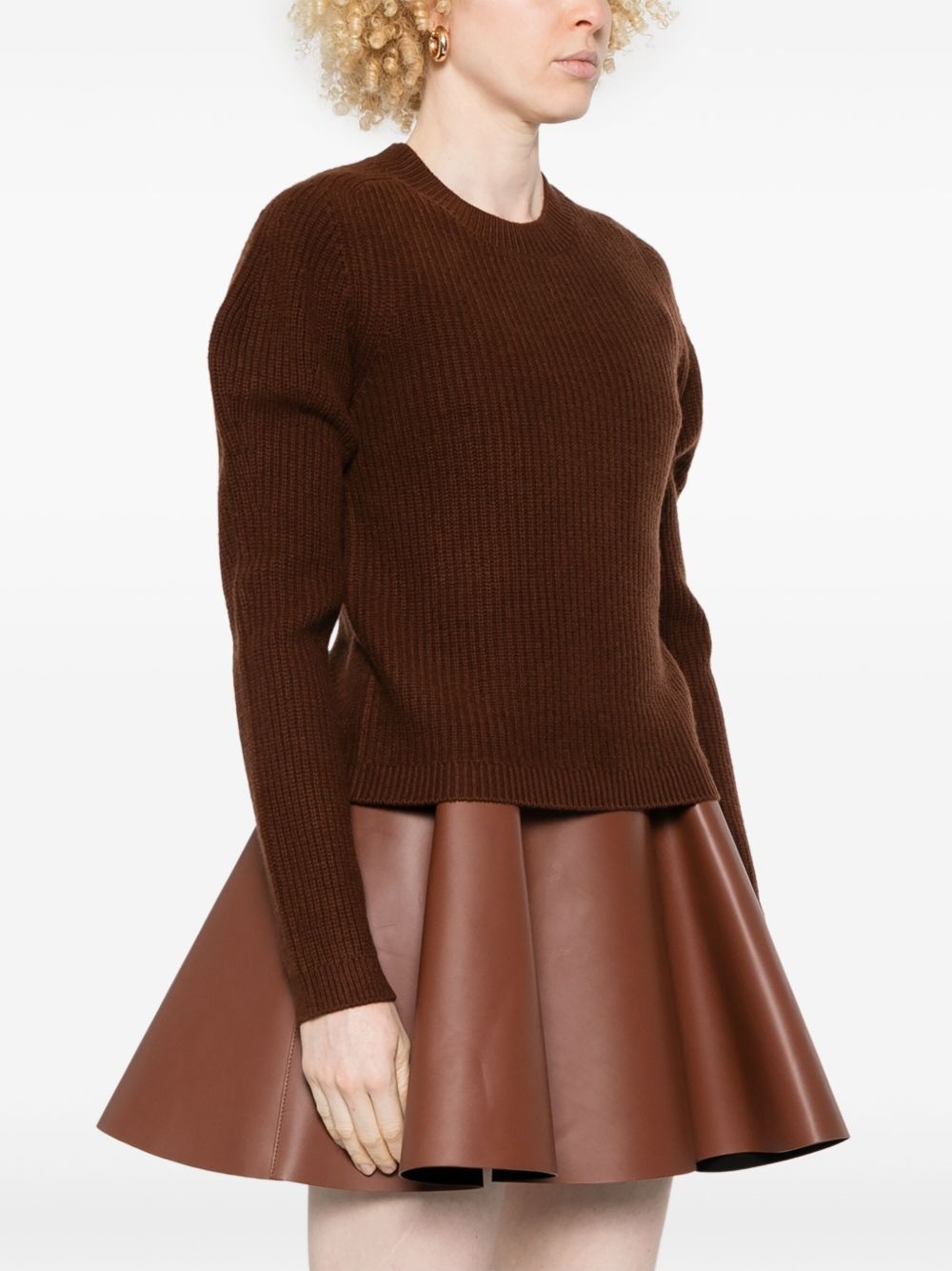 puff-sleeves sweater - 3