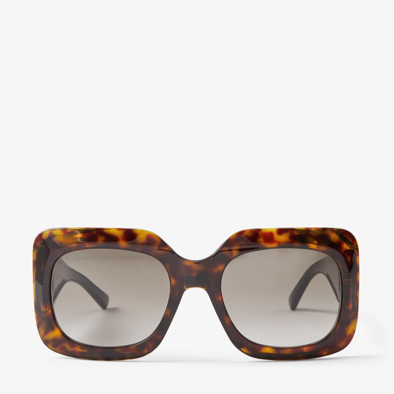 Gaya
Brown Havana Square Frame Sunglasses with JC Emblem 1