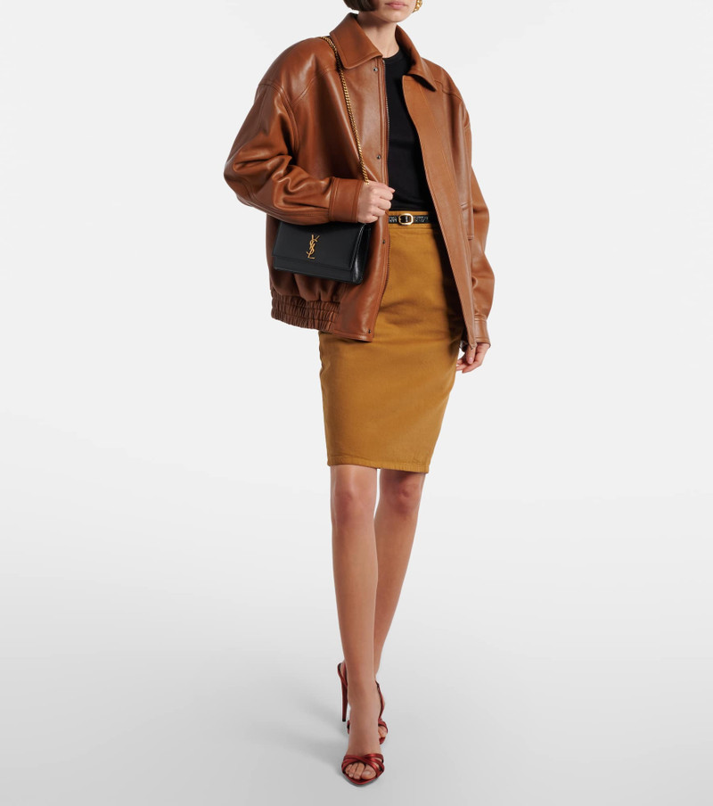 SAINT LAURENT New Kate Small leather shoulder bag outlook