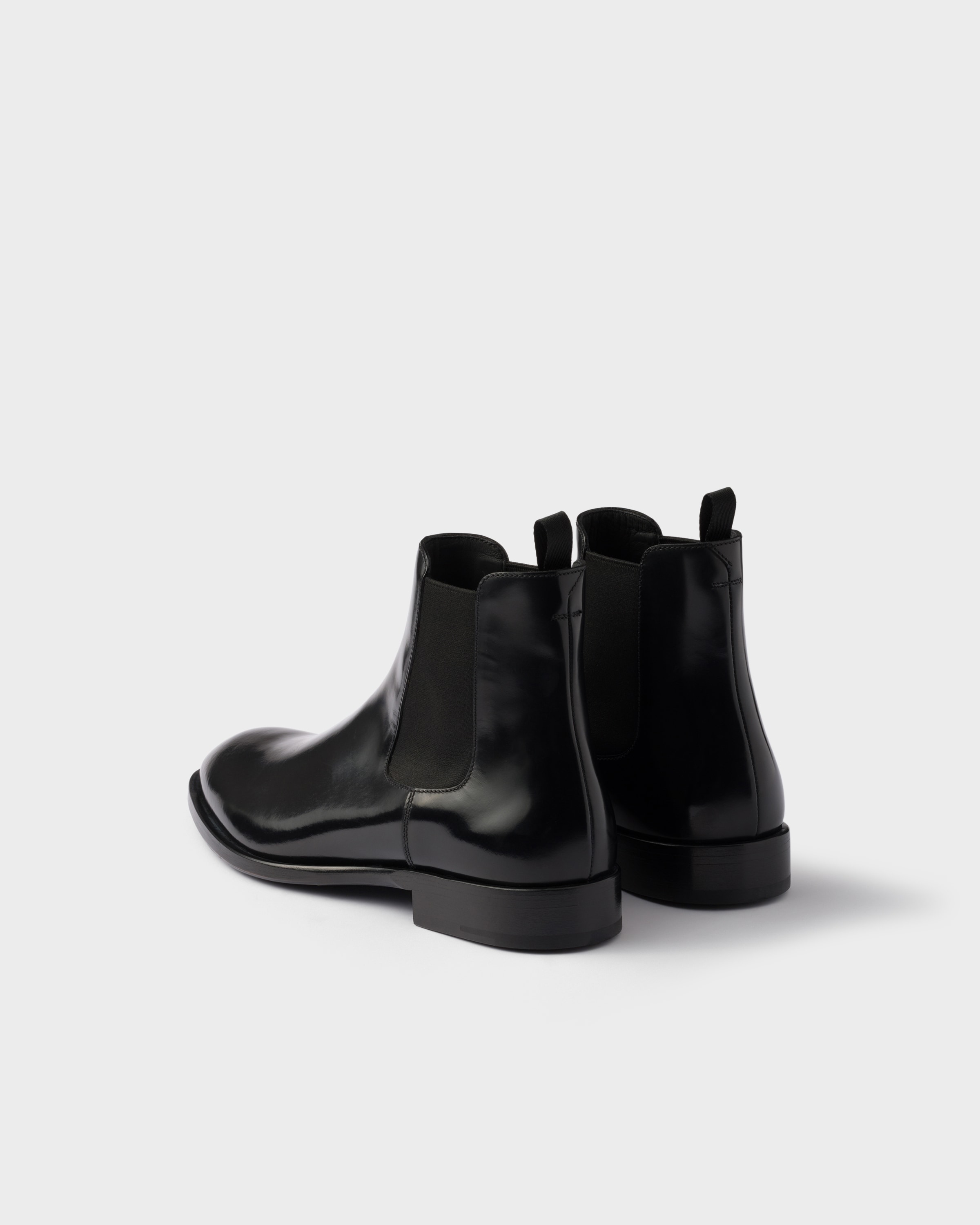 Brushed leather Chelsea boots - 5