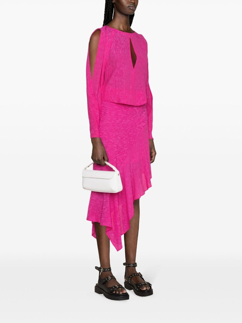 Maurita textured-finish top 3