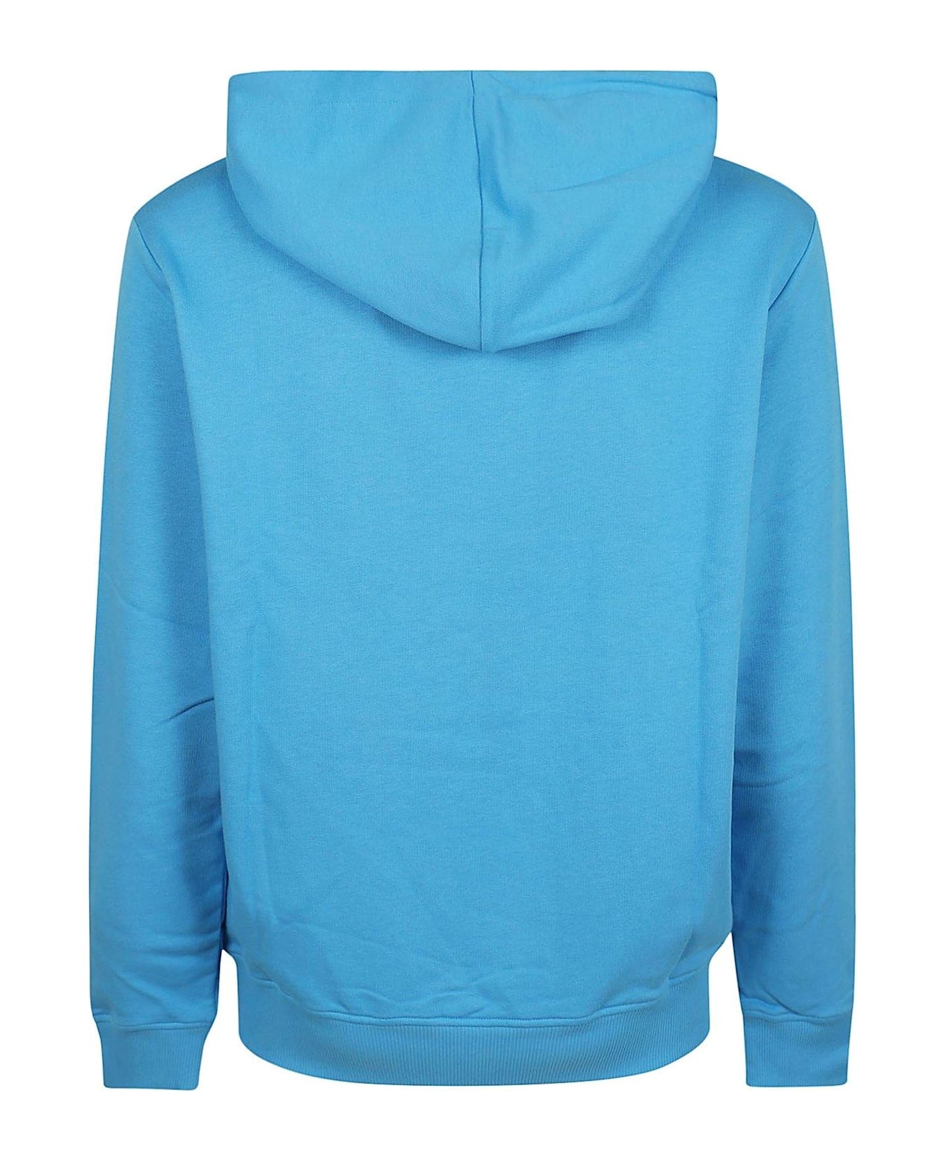 Logo Printed Drawstring Hoodie - 2