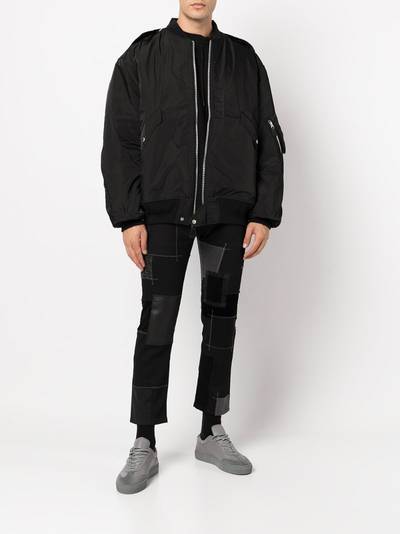 Junya Watanabe MAN zip-up bomber jacket outlook