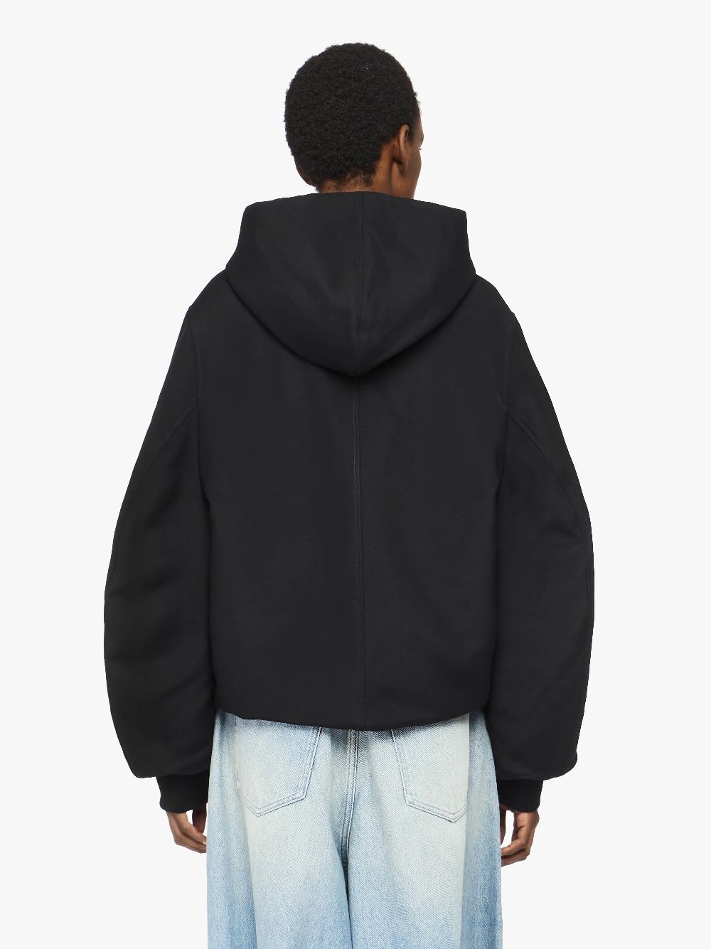 HOODED BLOUSON JACKET - 3