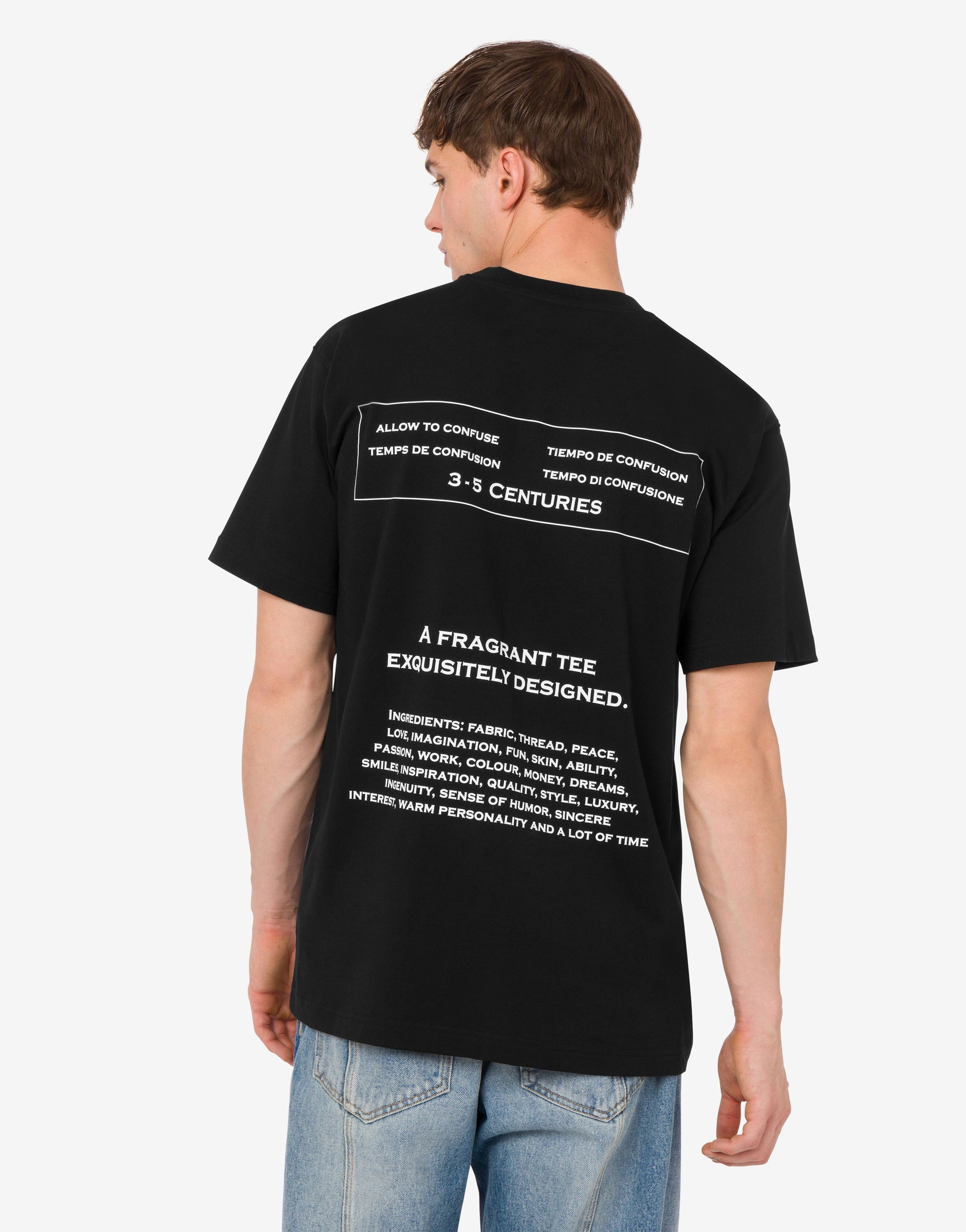 PRINTED ORGANIC COTTON JERSEY T-SHIRT - 3