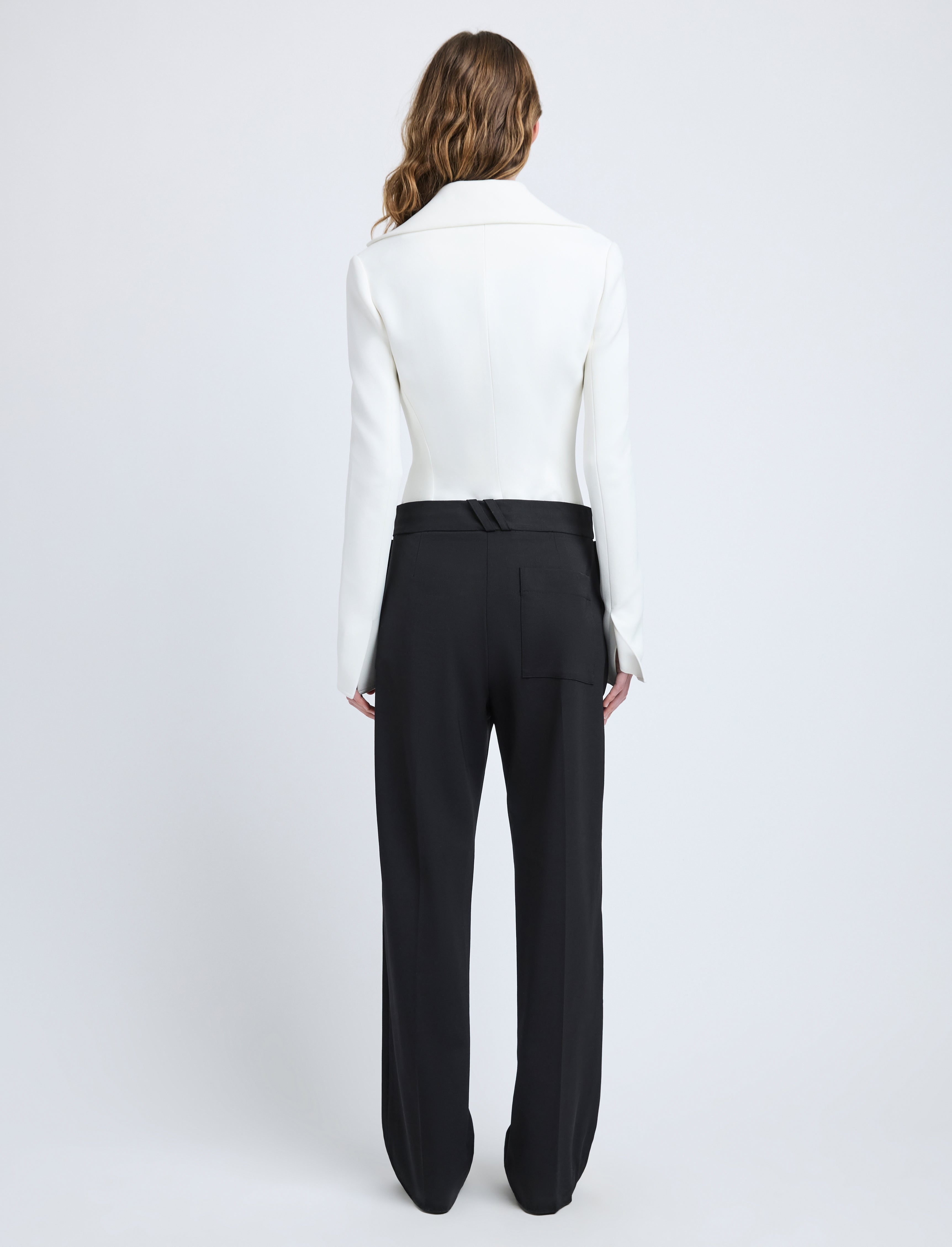 Oliver Pant in Wool Gabardine - 4