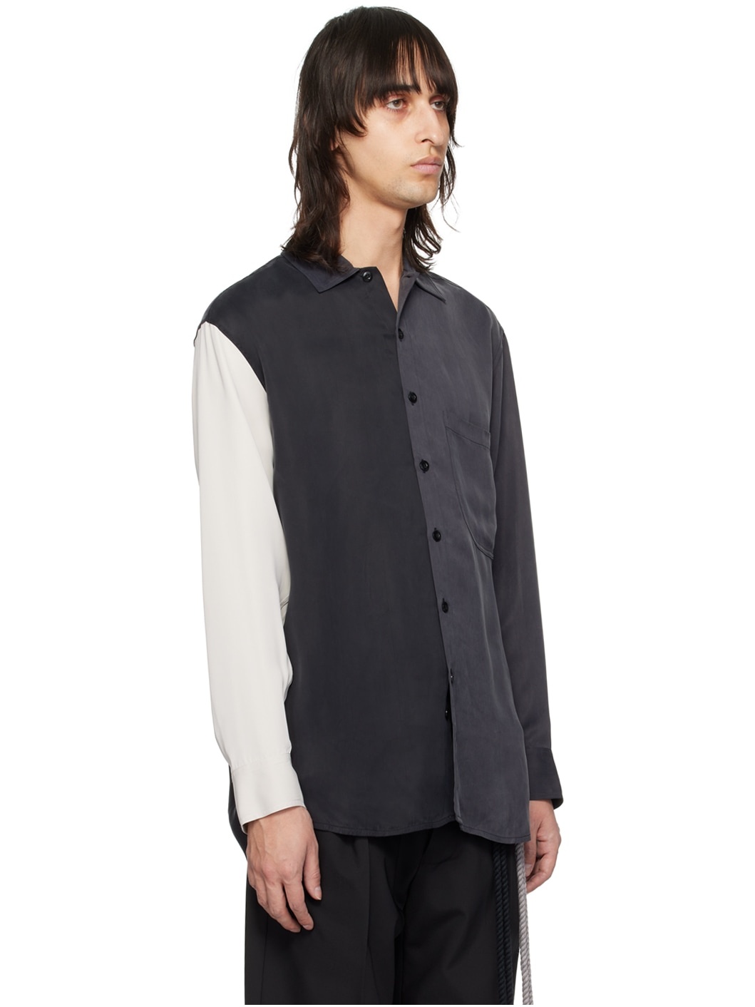 Multicolor Paneled Shirt - 2