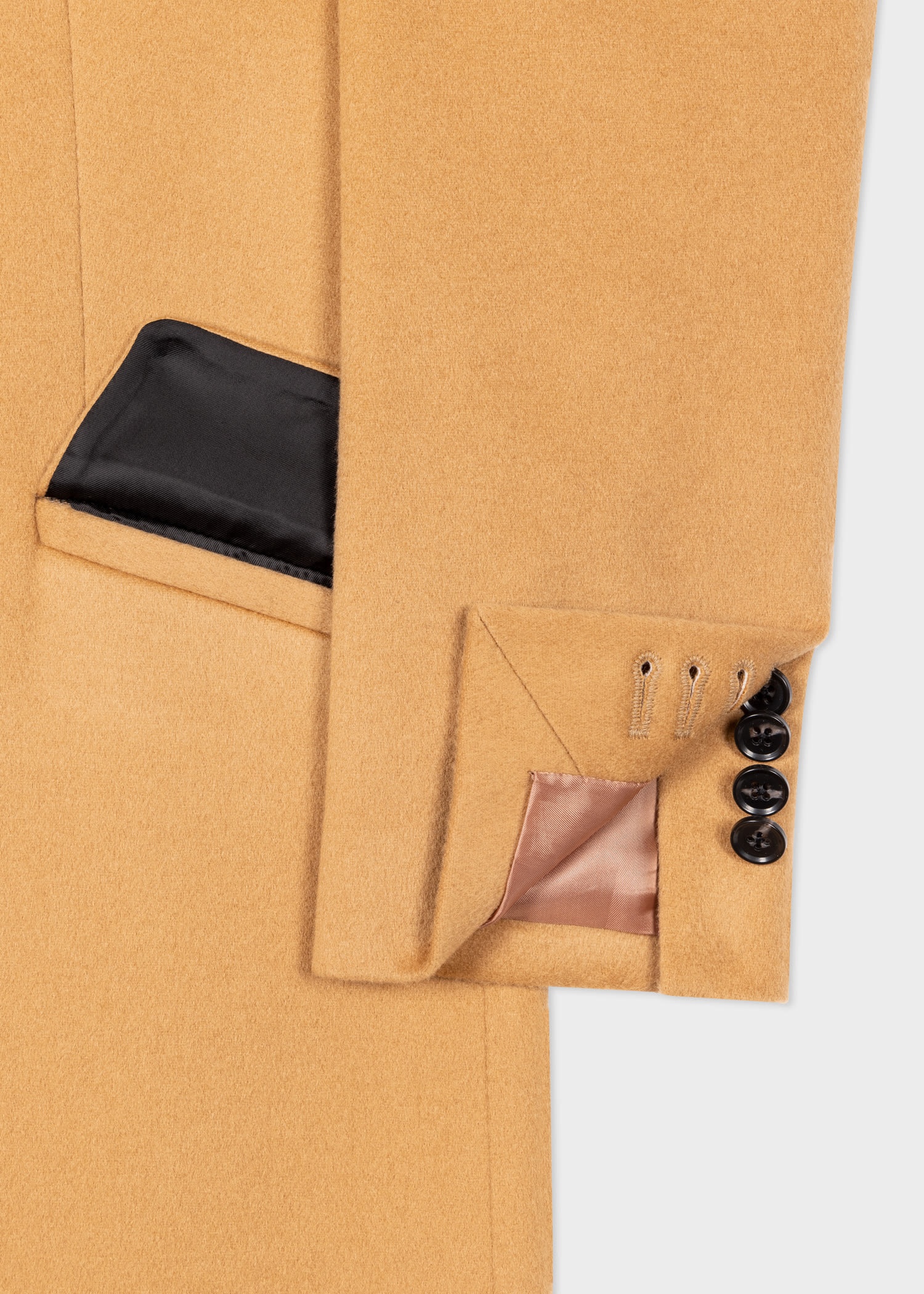 Wool-Cashmere Epsom Coat - 3