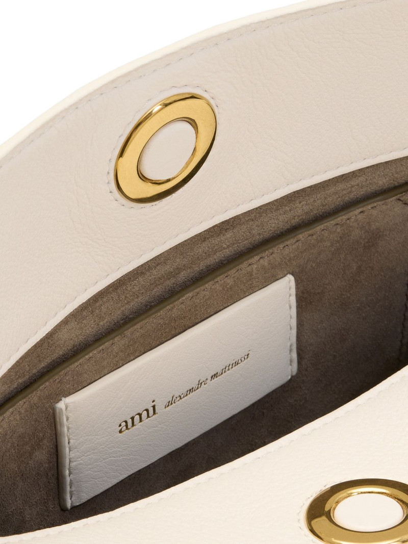 mini Carrousel leather clutch bag 5