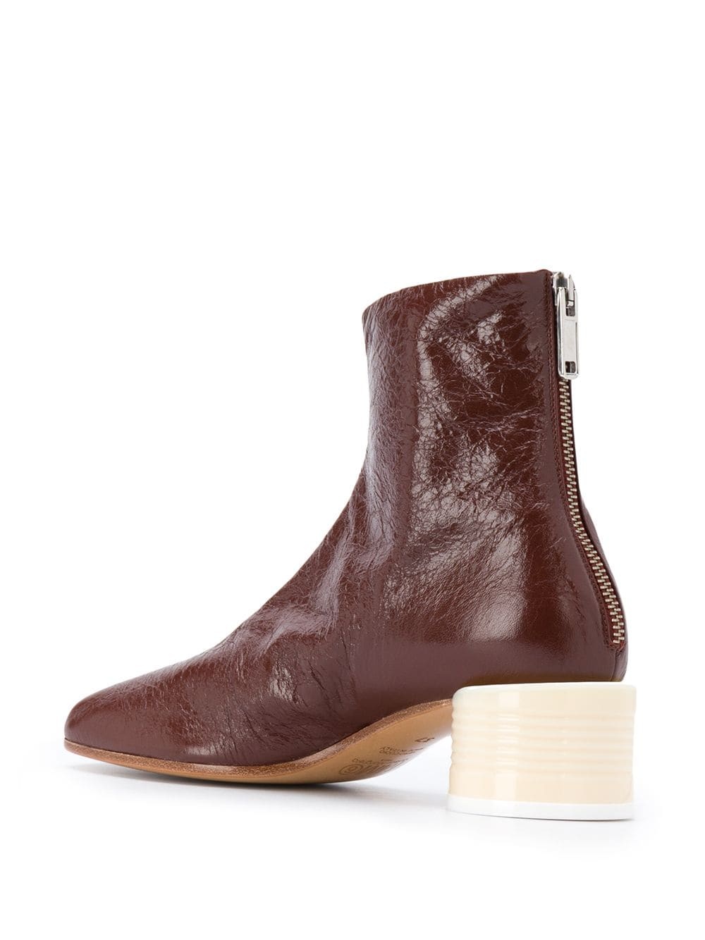 ankle-length block heel boots - 3