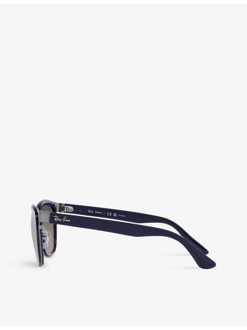 RB3709 Clyde square-frame branded-lens acetate sunglasses 4