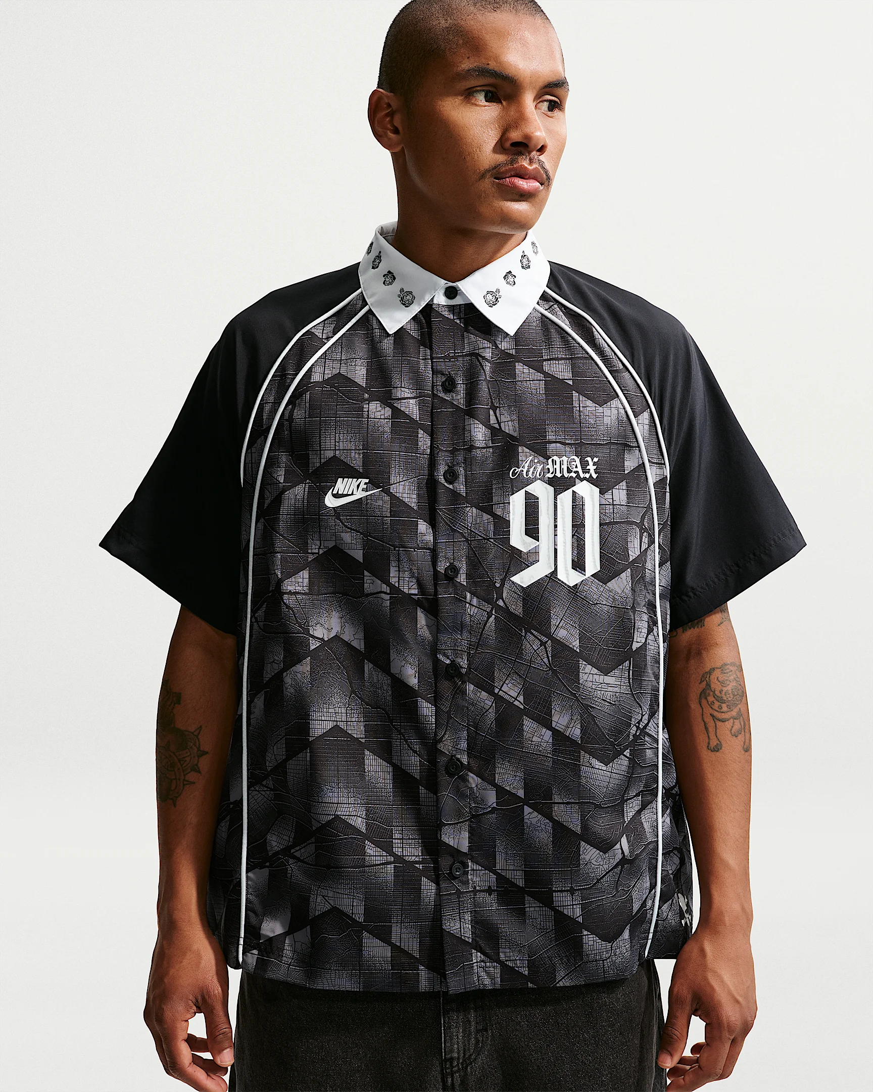 Nike SB Mad 90 Pack "Hypervenom" Men's Nike SB Dri-FIT Bowler Short-Sleeve Shirt - 1