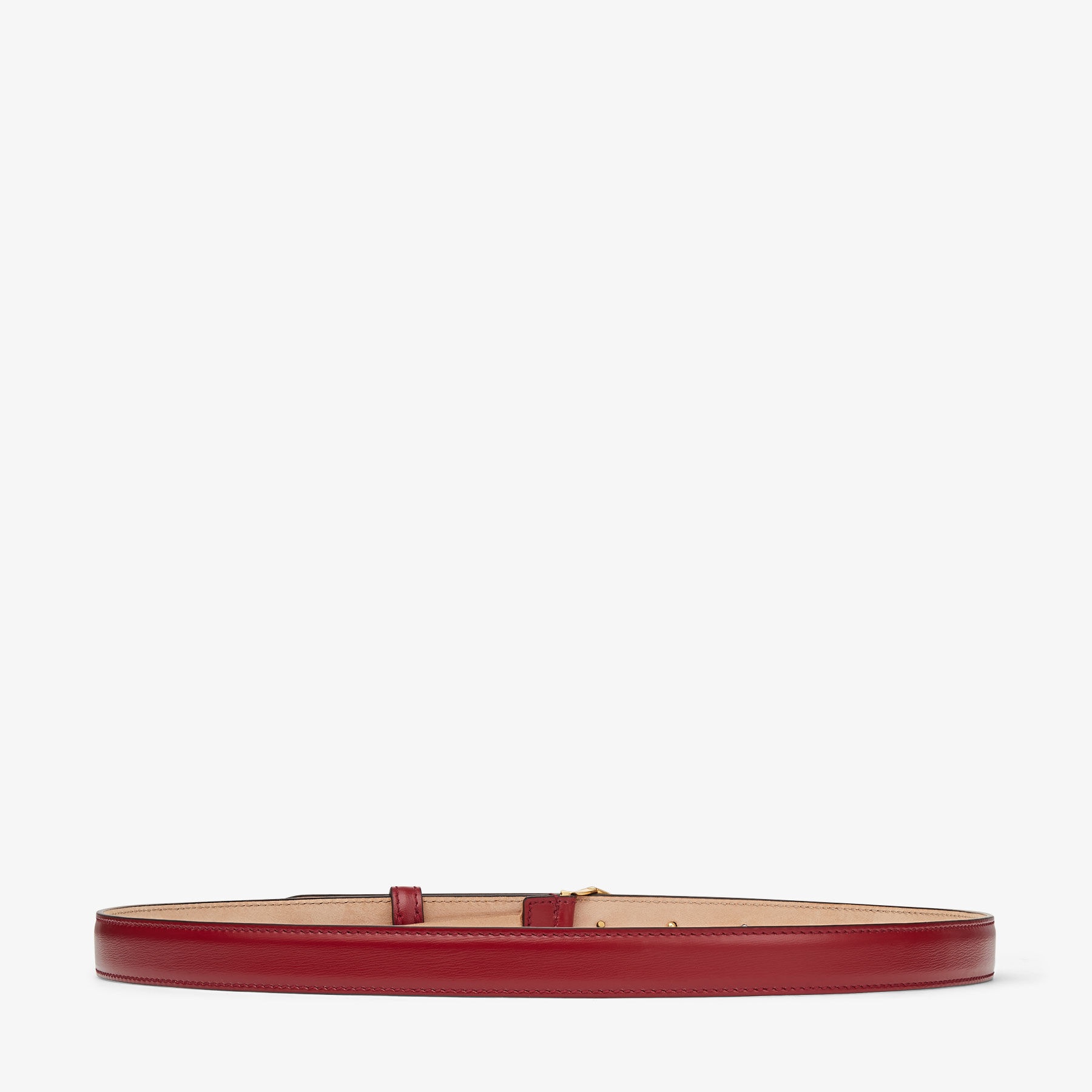 Diamond Clasp Belt
Cranberry Leather Clasp Belt - 4