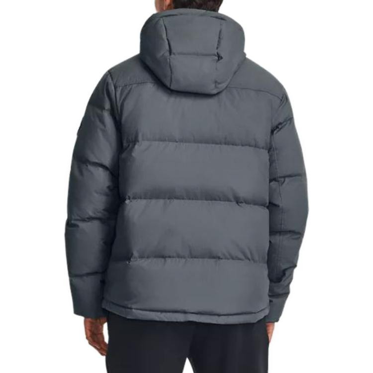 Under Armour ColdGear Infrared Down Crinkle Jacket 'Pitch Grey' 1378830-002 - 2
