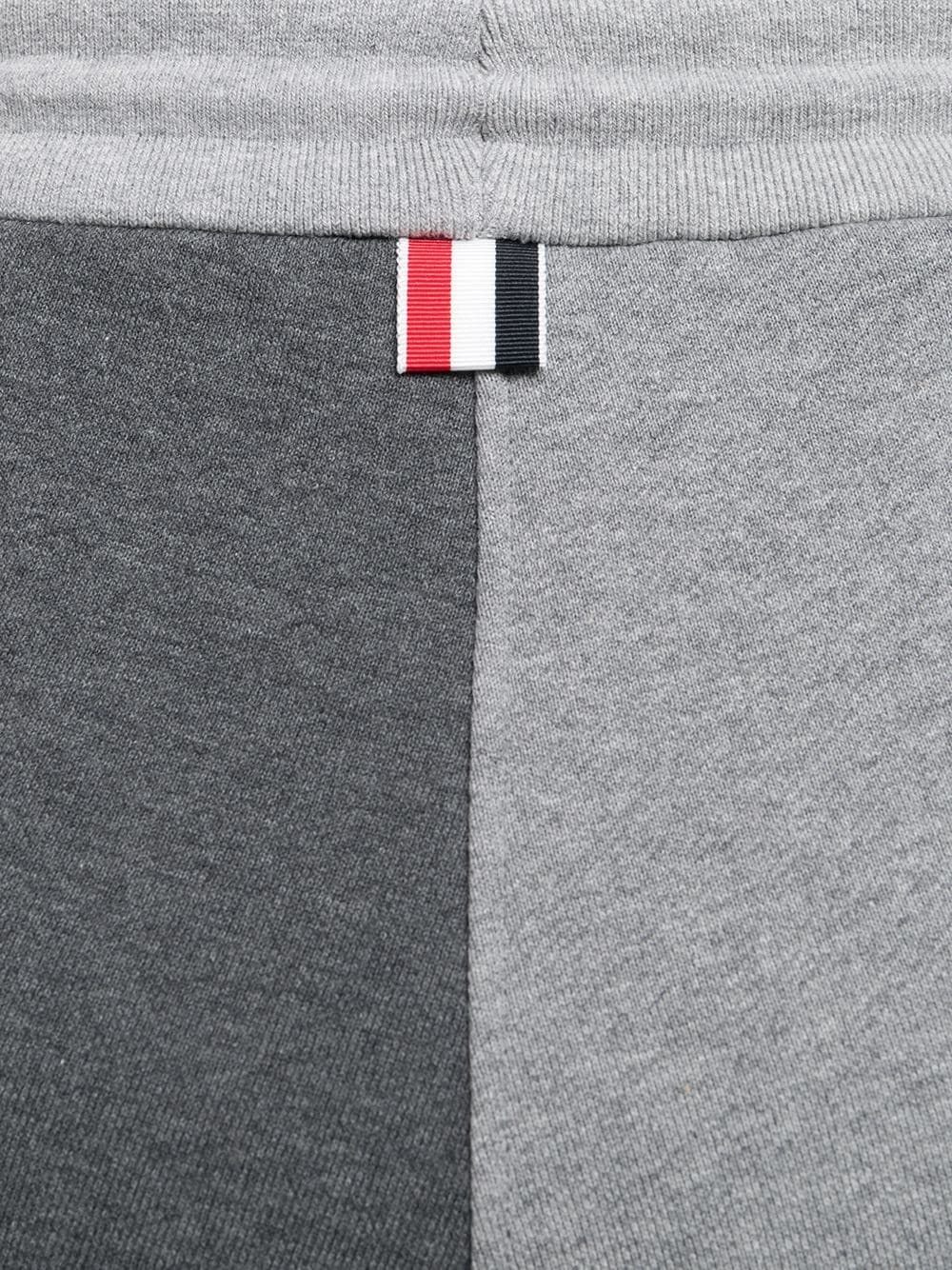 panelled 4-Bar cotton shorts - 5