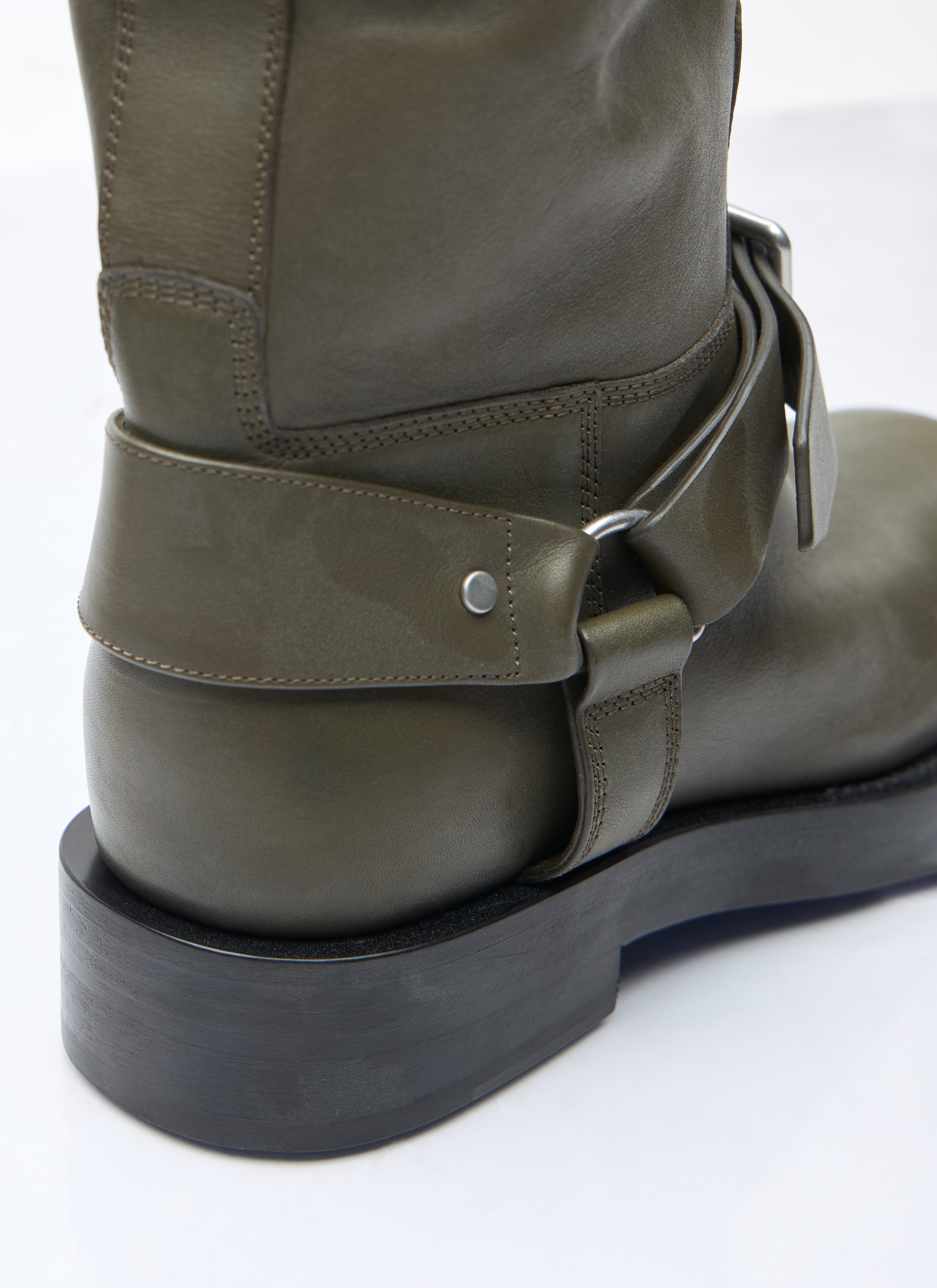 Burberry Women Leather Saddle High Boots - 6