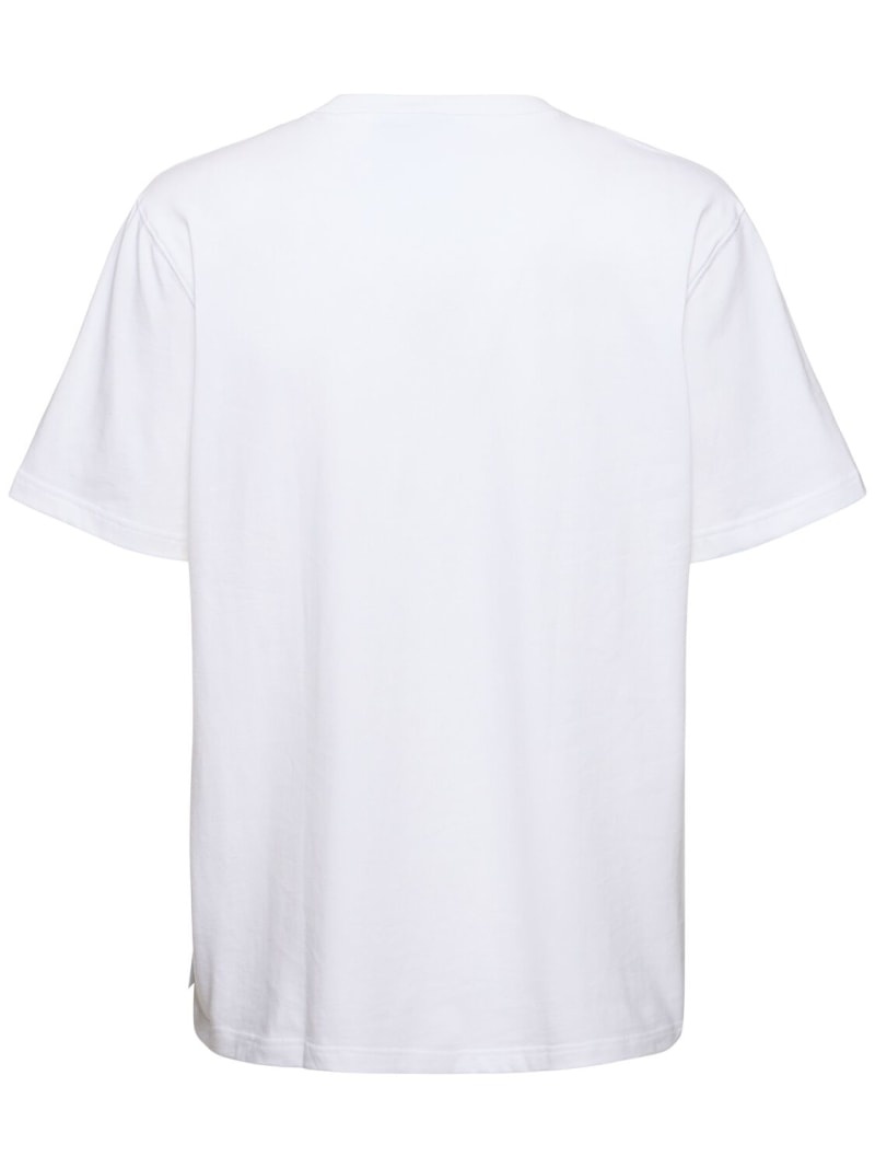 Flames logo cotton t-shirt - 5