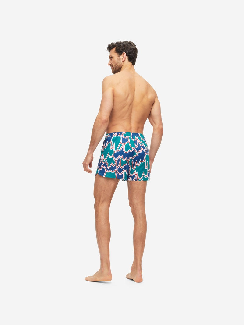 Men's Modern Fit Boxers Ledbury 54 Cotton Batiste Multi 4