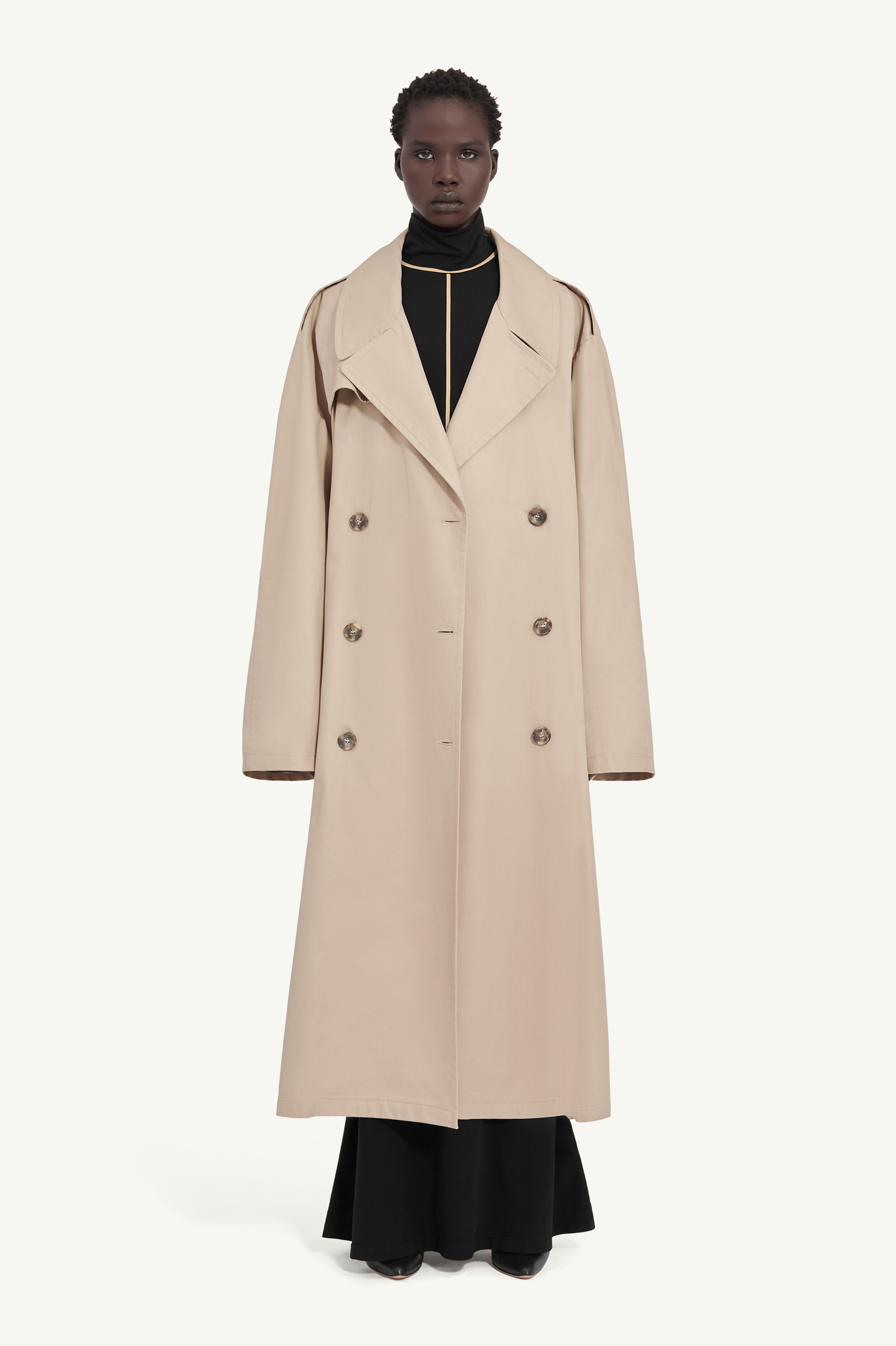 Cotton trench coat - 6