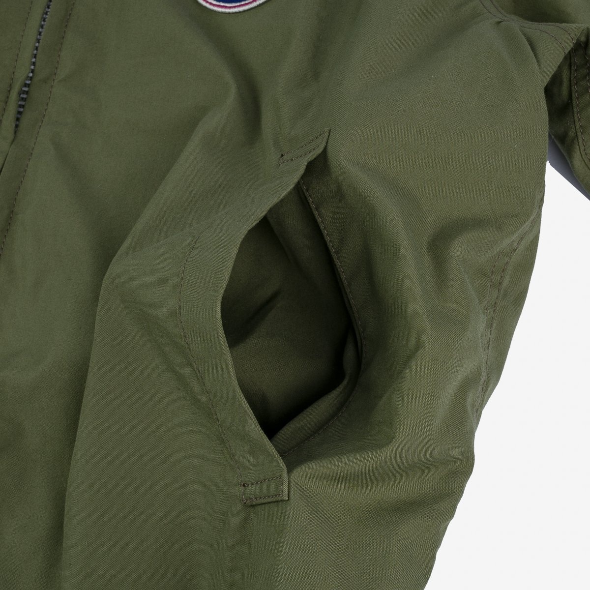 IHJ-130-OLV Reversible Tanker Jacket - Olive - 12
